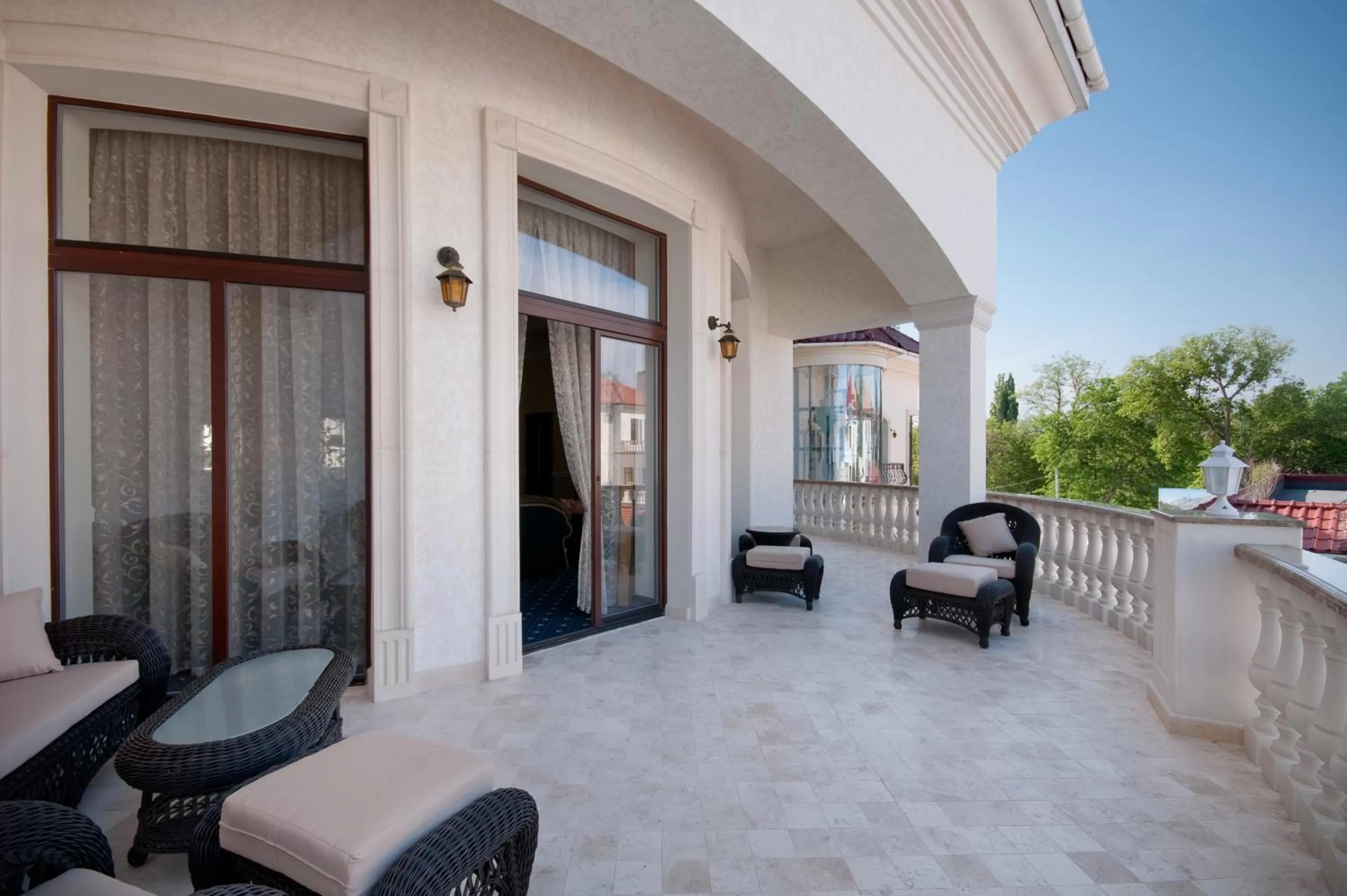 Balcony/Terrace in Villa le Premier Maestro