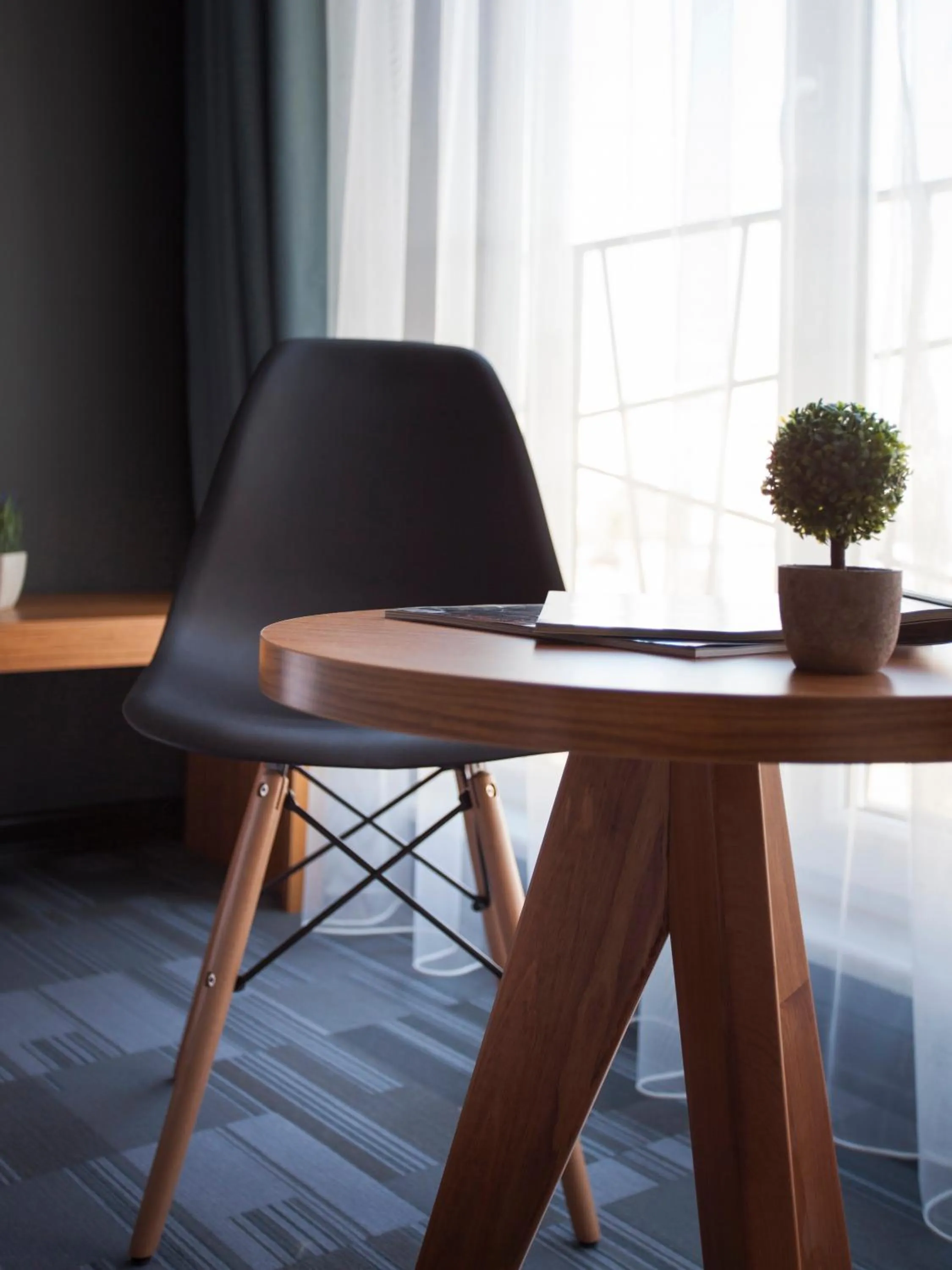 Decorative detail in Hotel Cura
