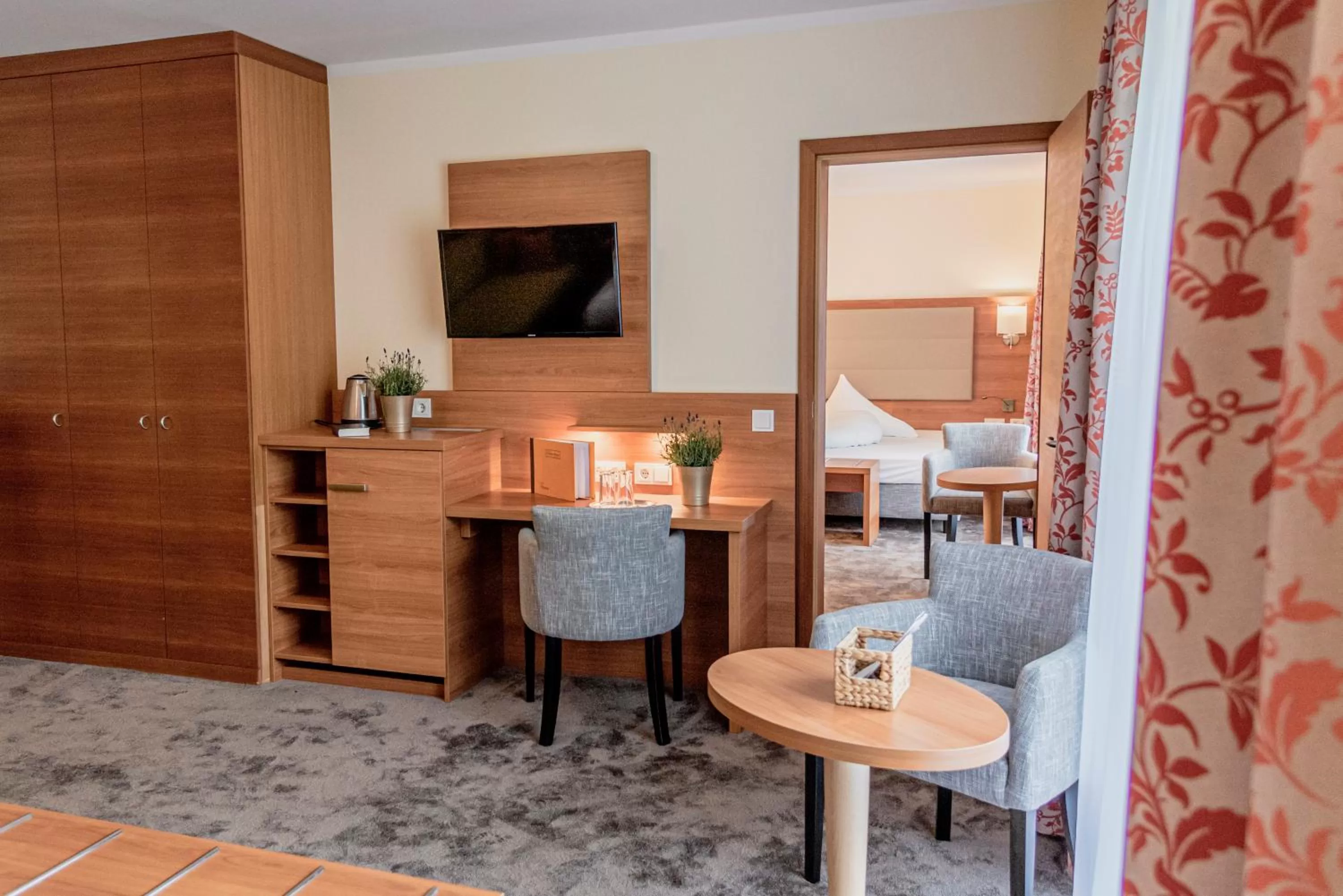 TV and multimedia in Wohlfühlhotel Goiserer Mühle