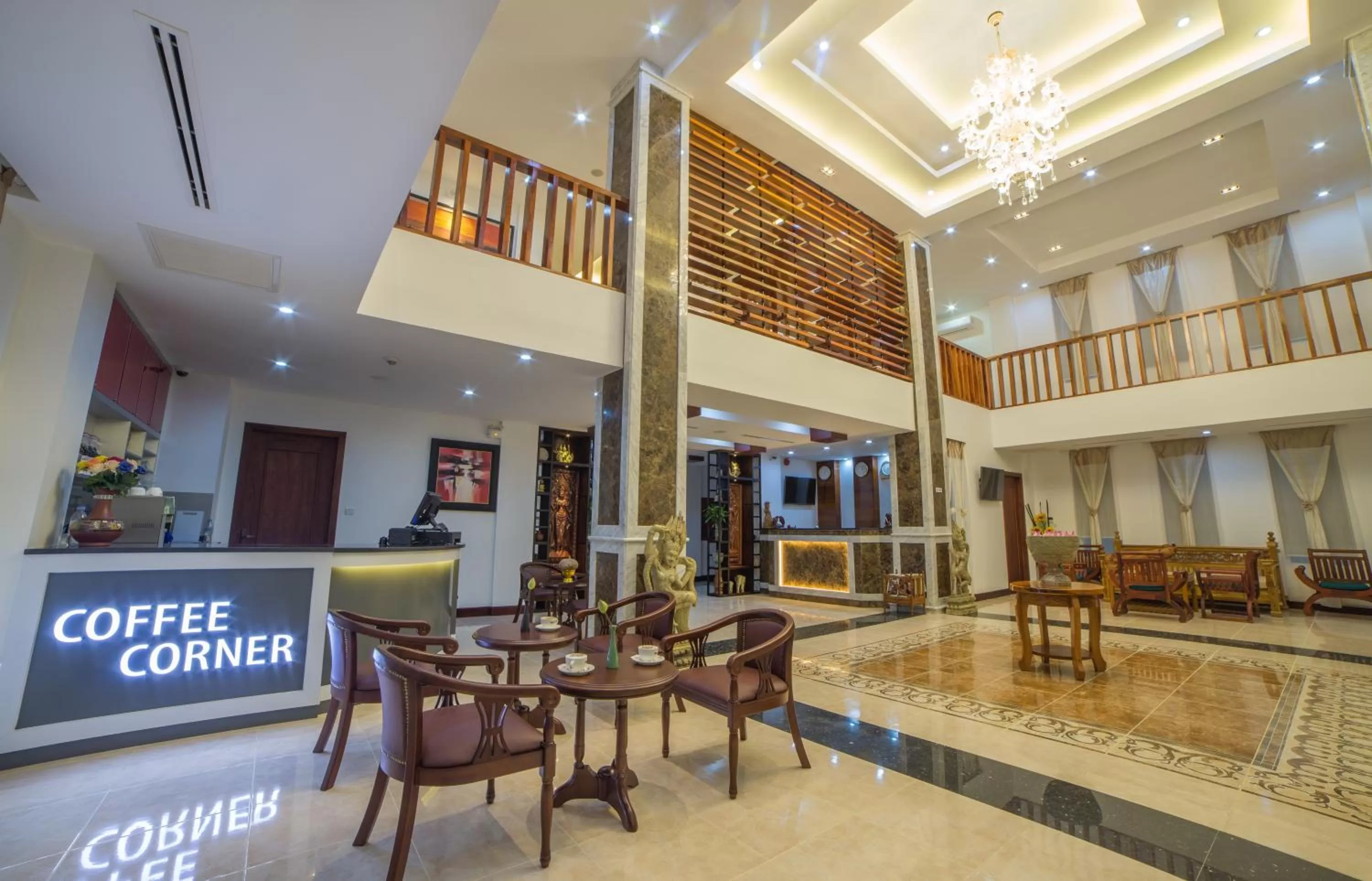 Lobby or reception in Phnom Penh Katari Hotel