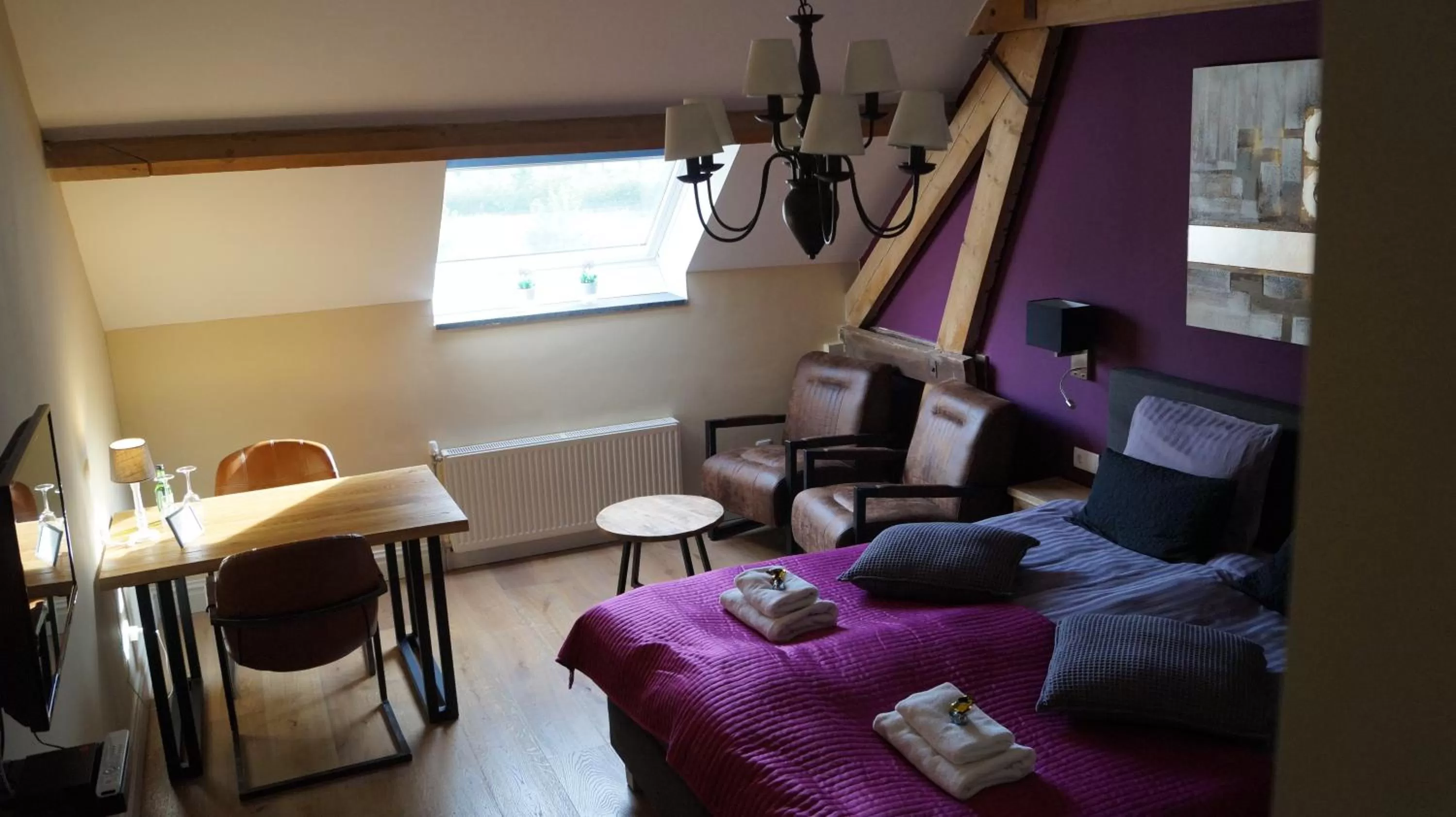 Seating area in B&B Johannes-Hoeve