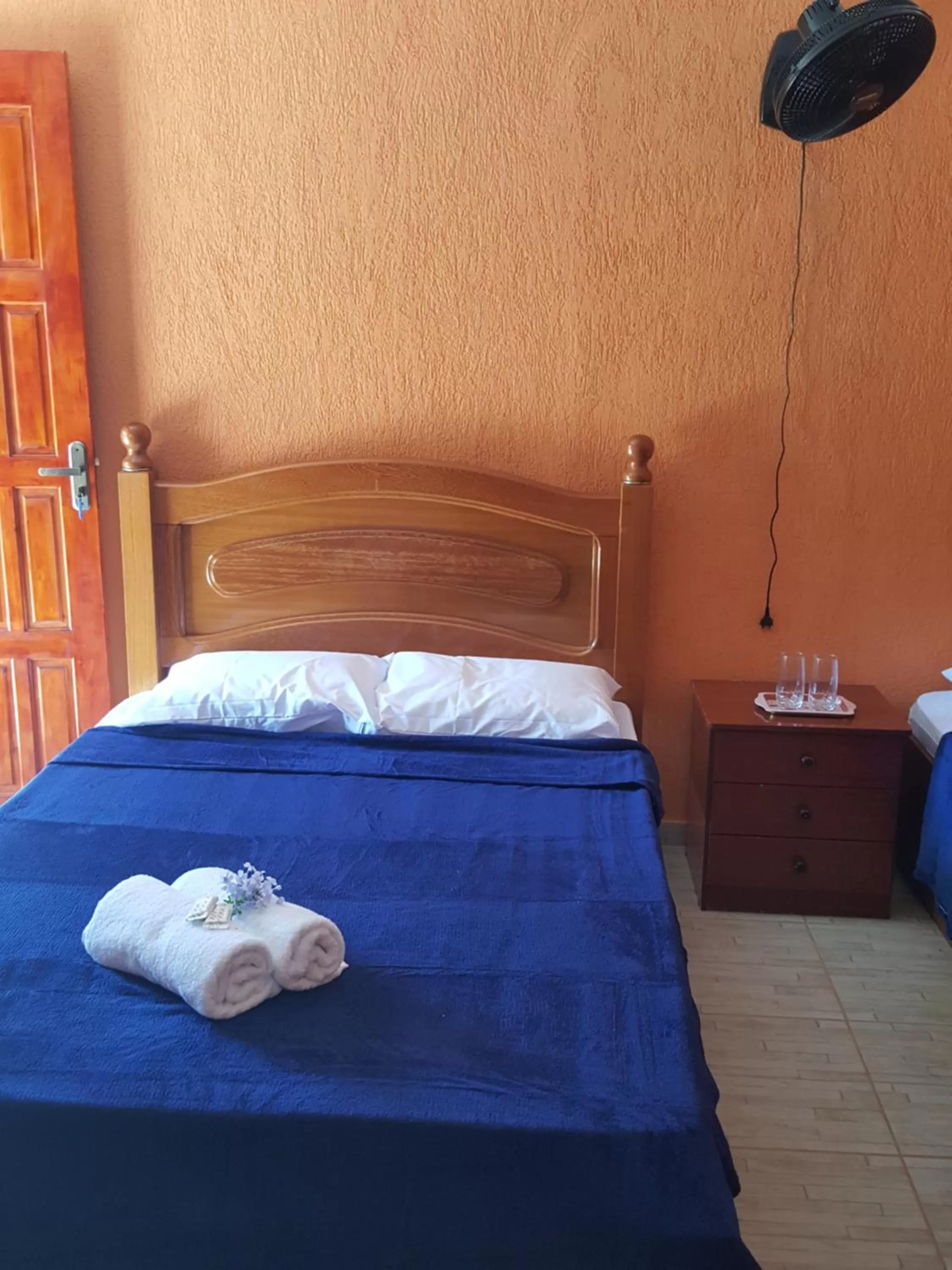 Bed in Pousada Solar Tropical