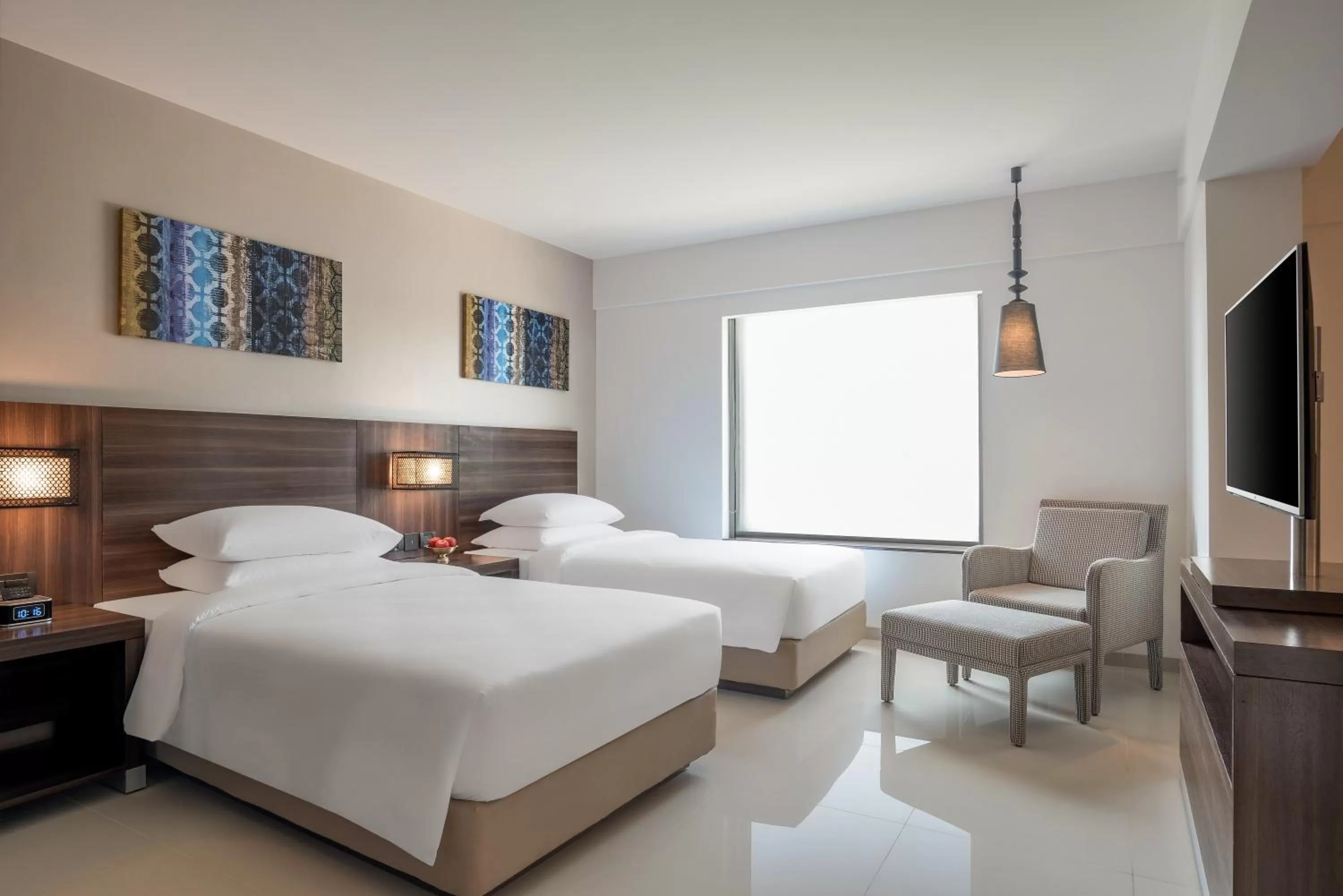 Photo of the whole room, Bed in The Residency Towers, Rameswaram