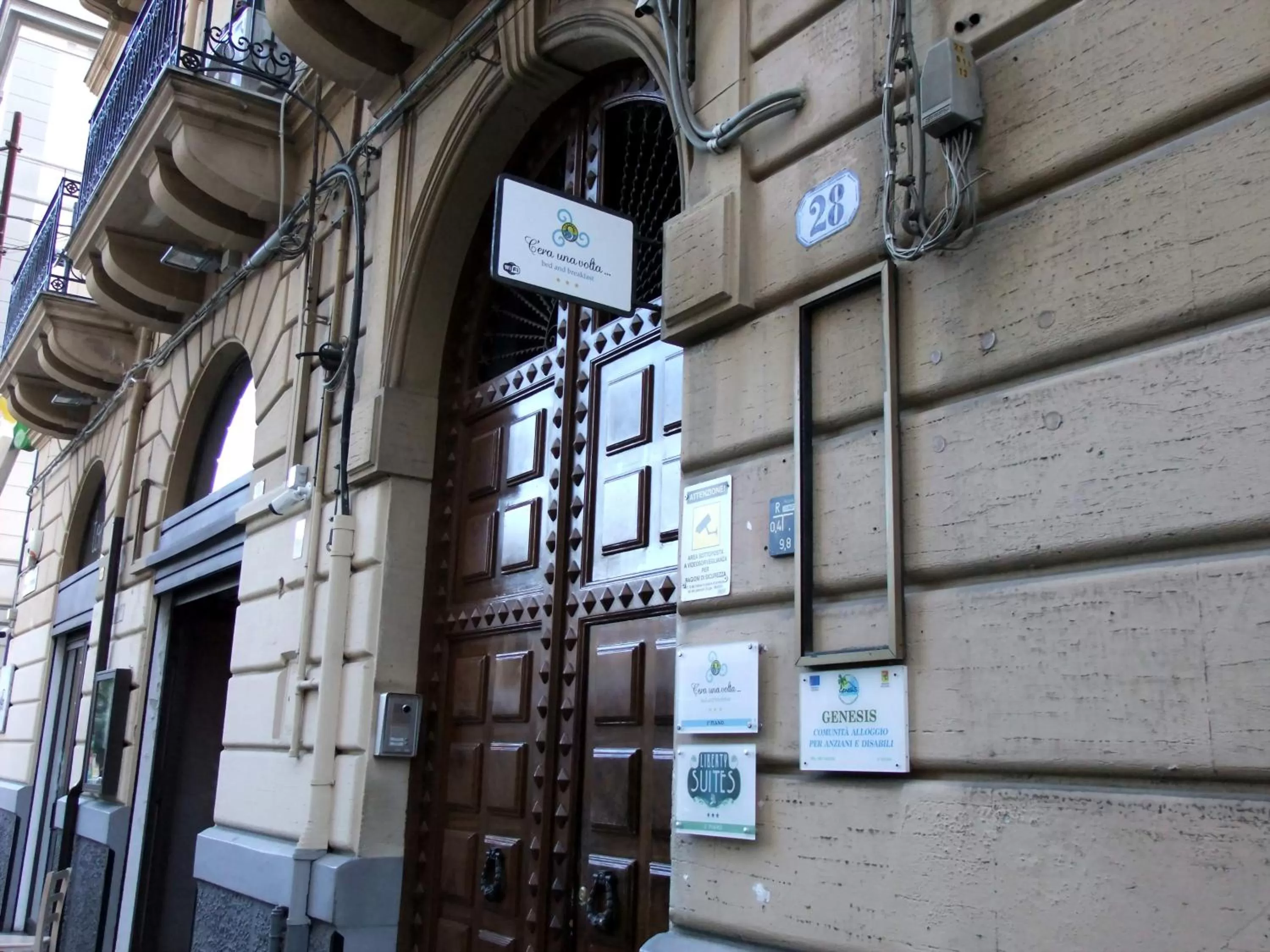 Property building in B&B L'Orlando Furioso