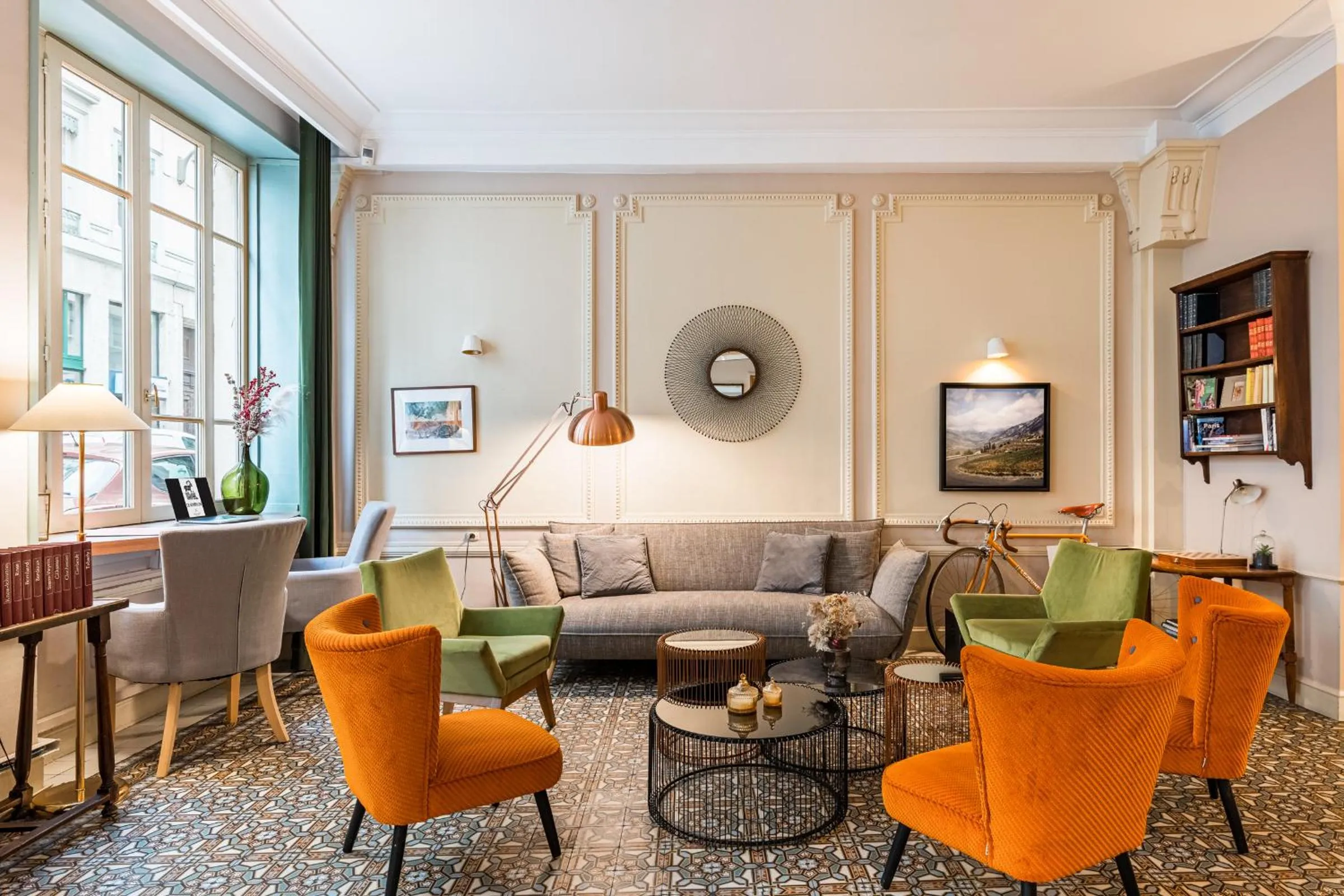 Living room in Hôtel du Simplon