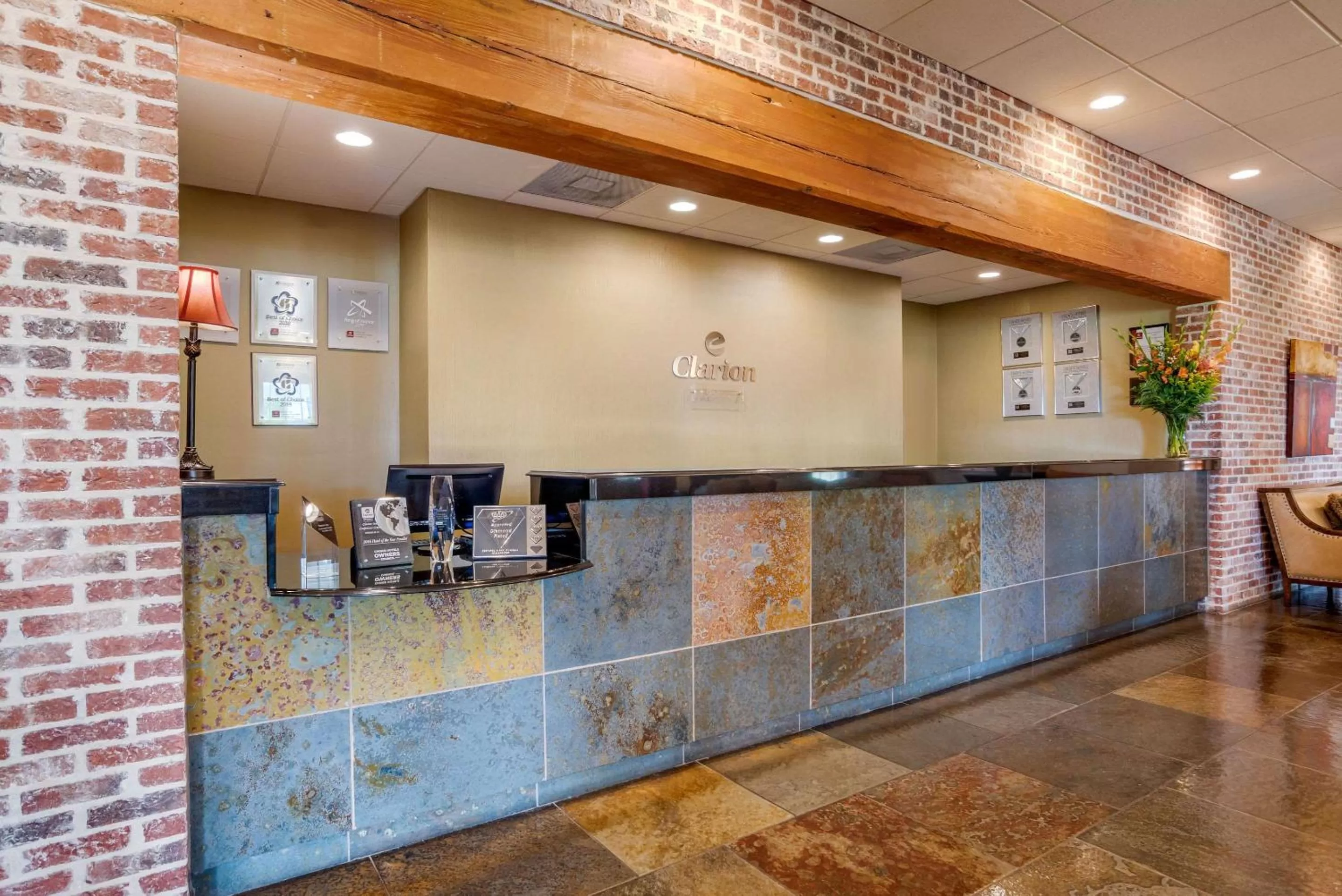 Lobby or reception in Clarion Inn Conference Center