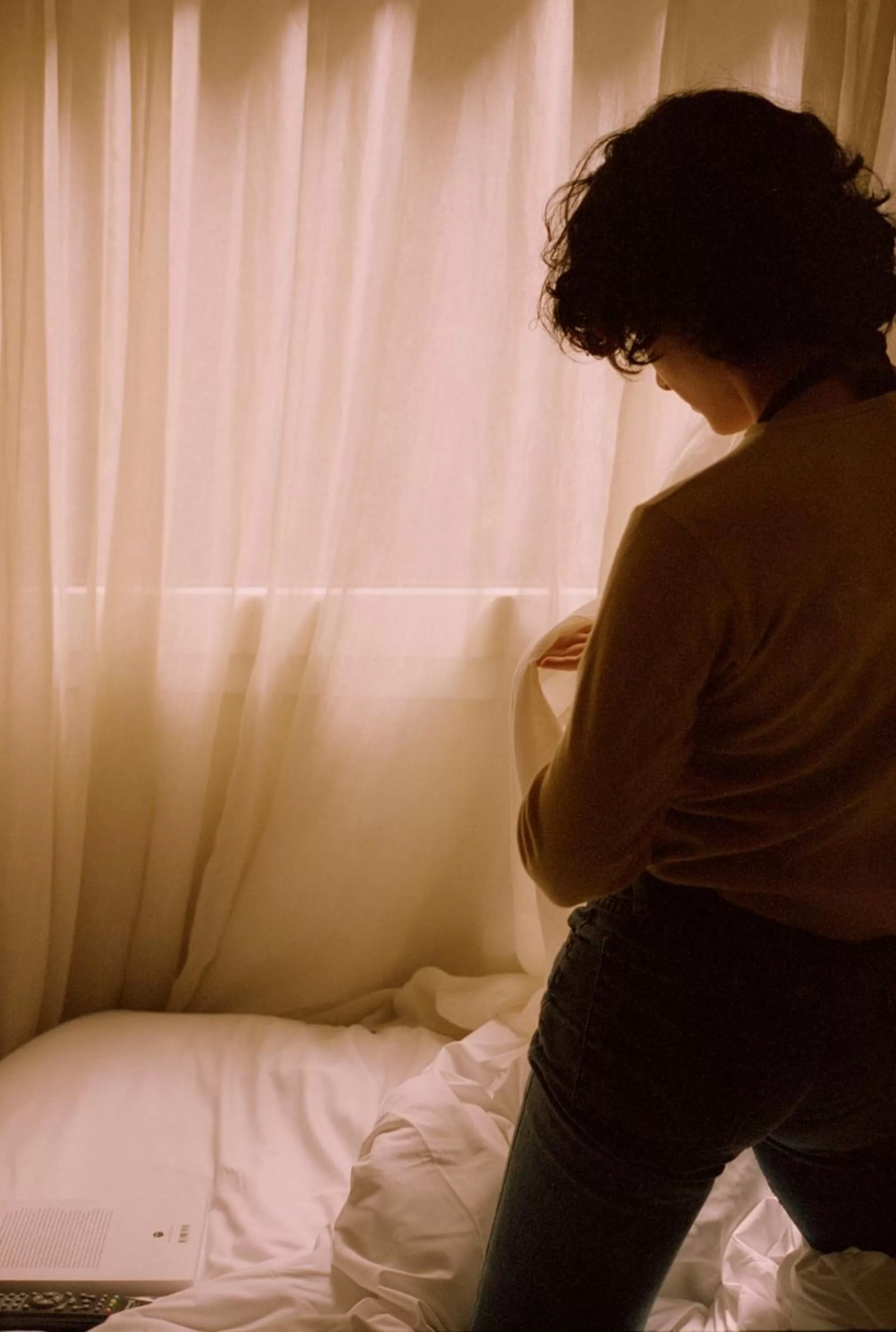 Decorative detail, Bed in Pol & Grace Hotel