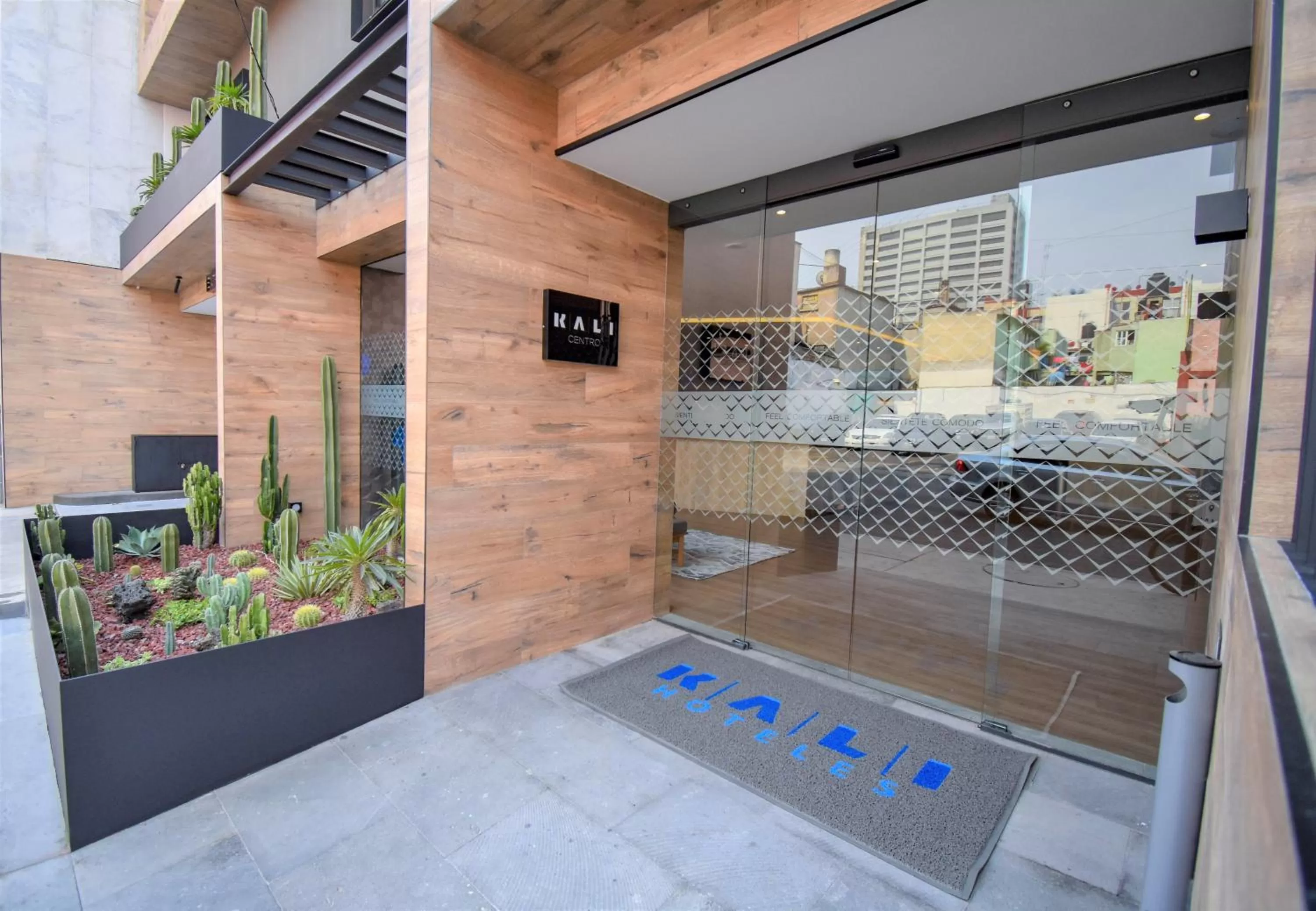 Facade/entrance in KALI Centro Mexico City