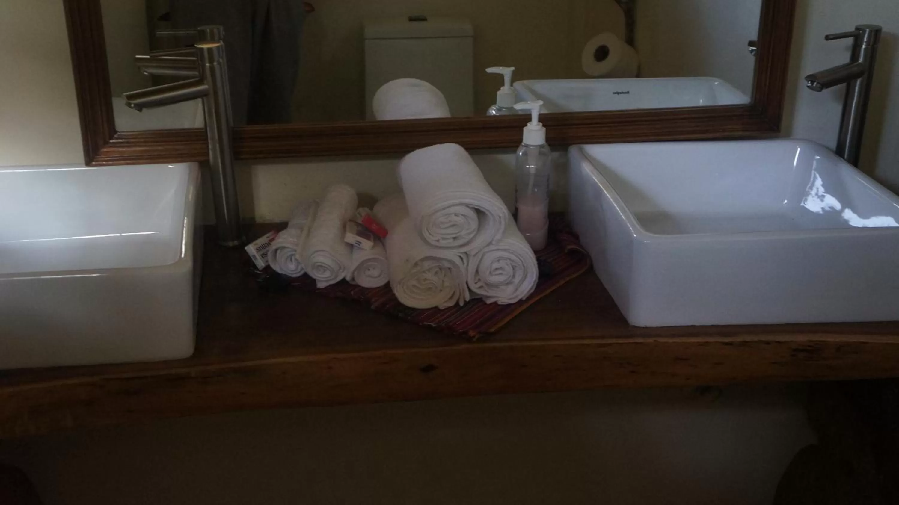 Bathroom in Pine Ridge Lodge