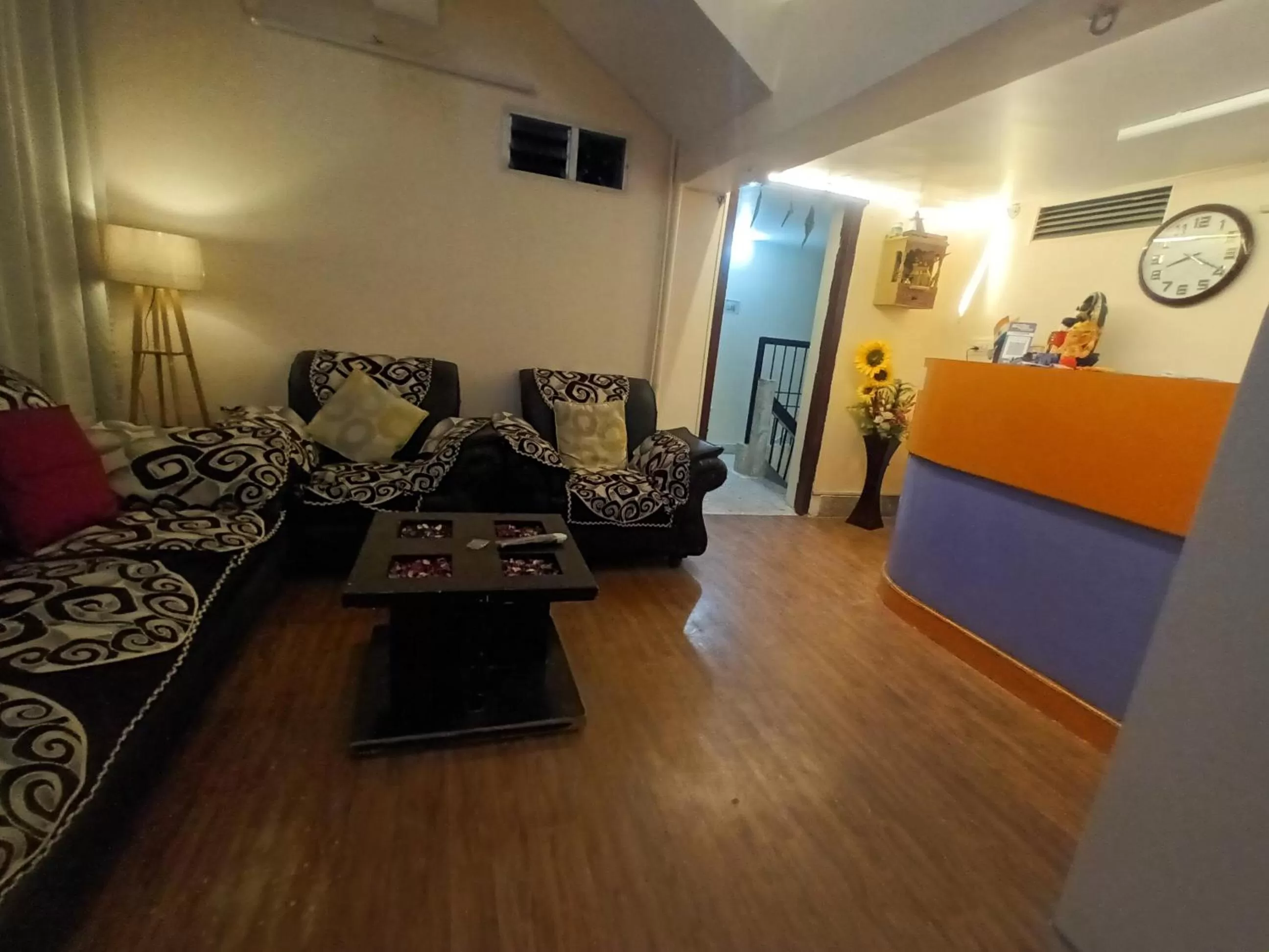 Living room in The Clovers Inn Boring Road