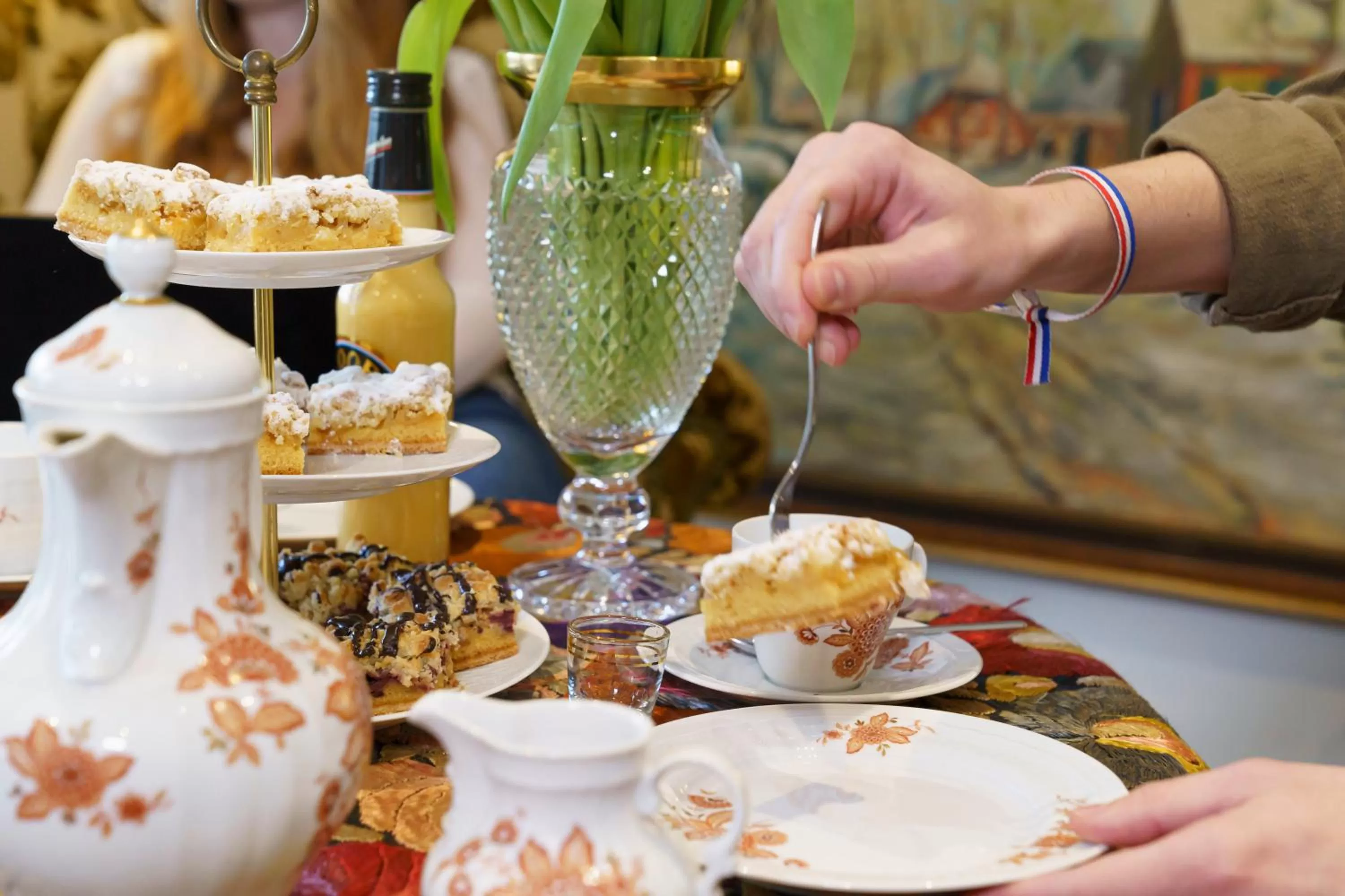 Decorative detail in Tante ALMA's Hotel Lasthaus am Ring