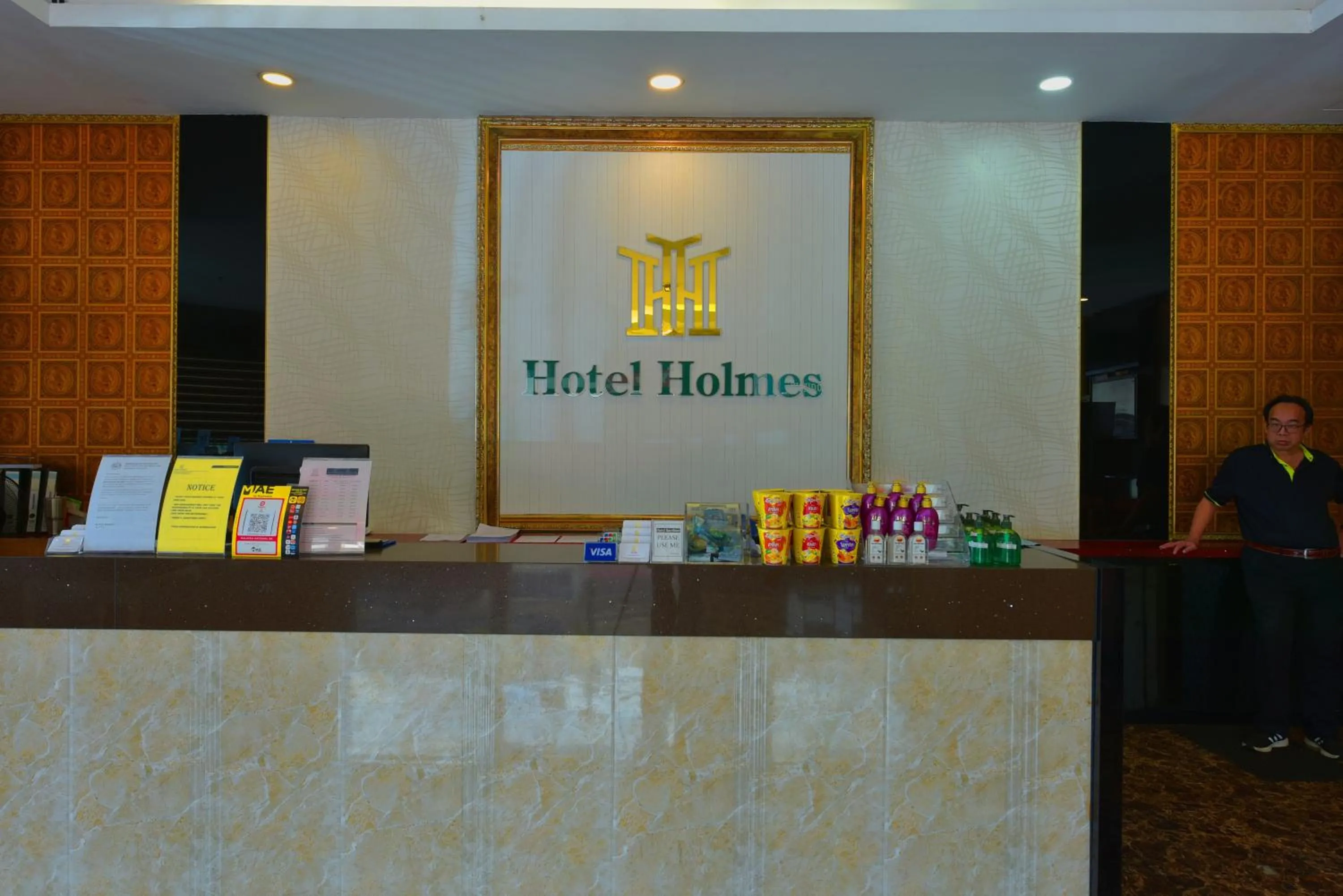 Lobby or reception in Townhouse OAK Hotel Holmes Johor Jaya