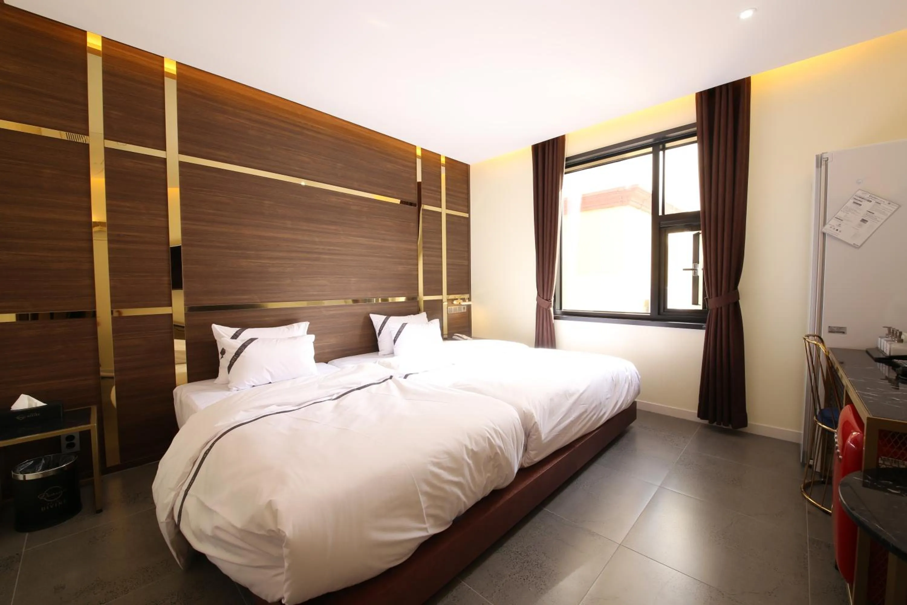 Bed in Suncheon Divine Hotel