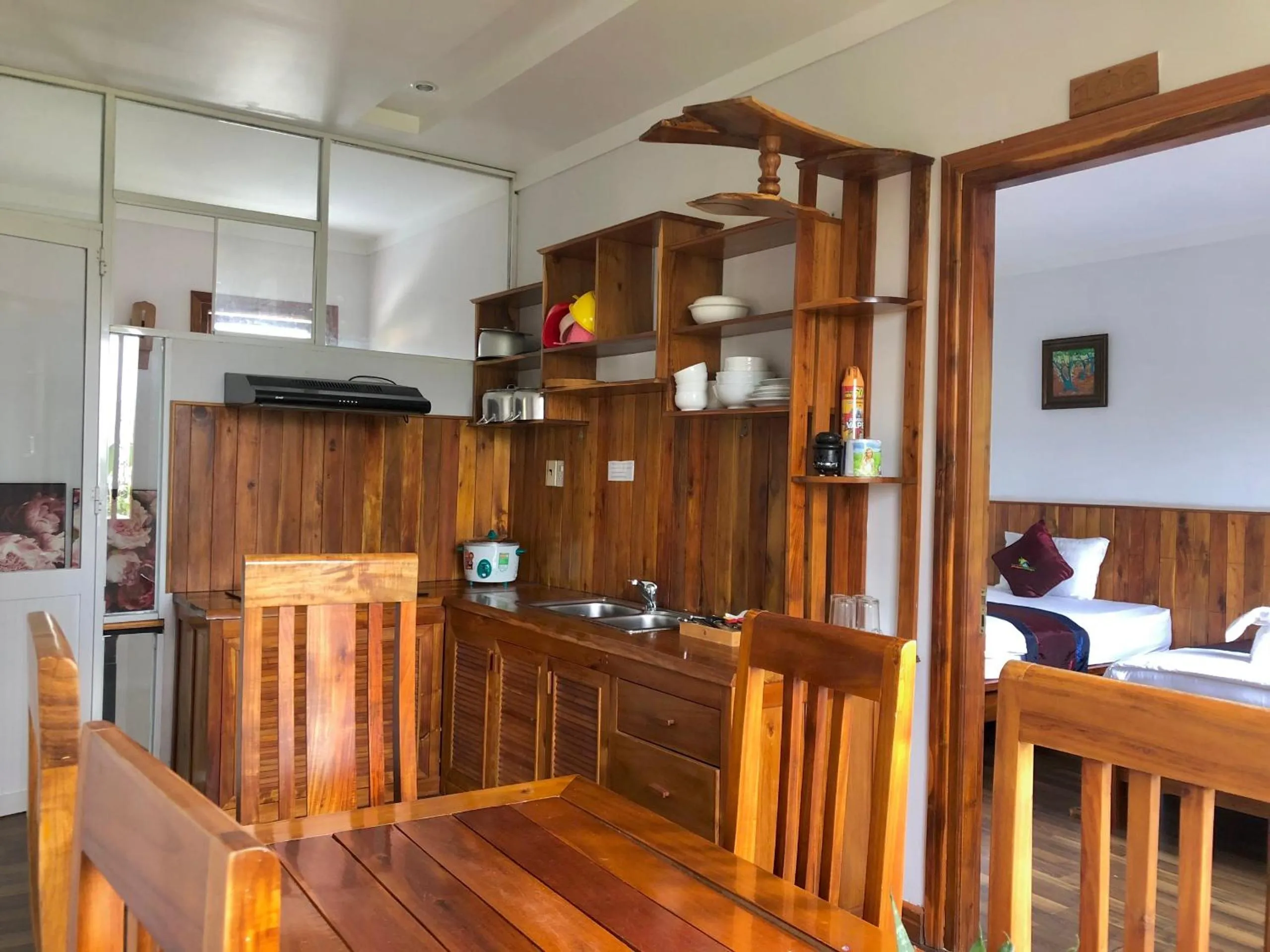 Communal kitchen in Phu Quoc Village