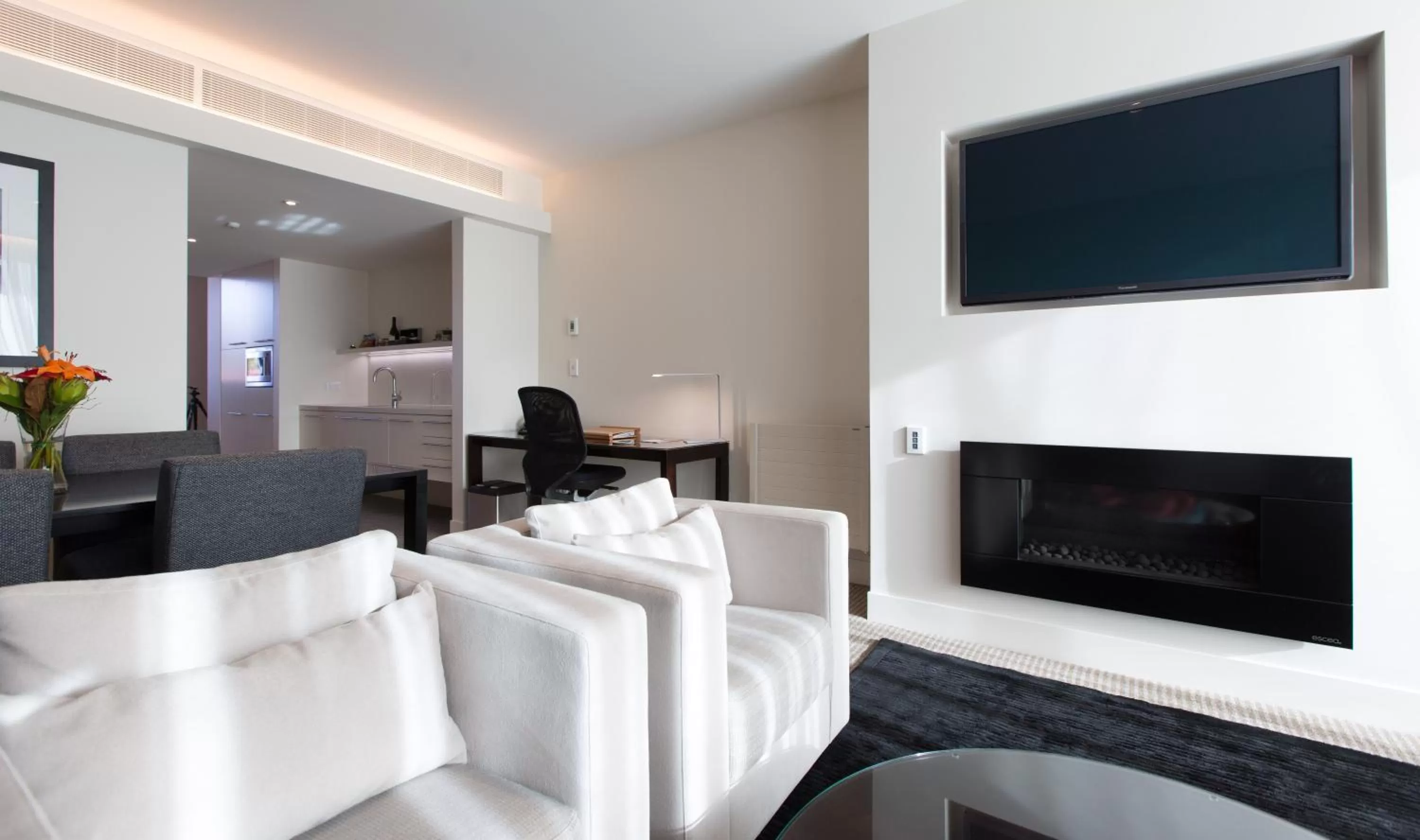 Seating area in Commodore Airport Hotel Christchurch