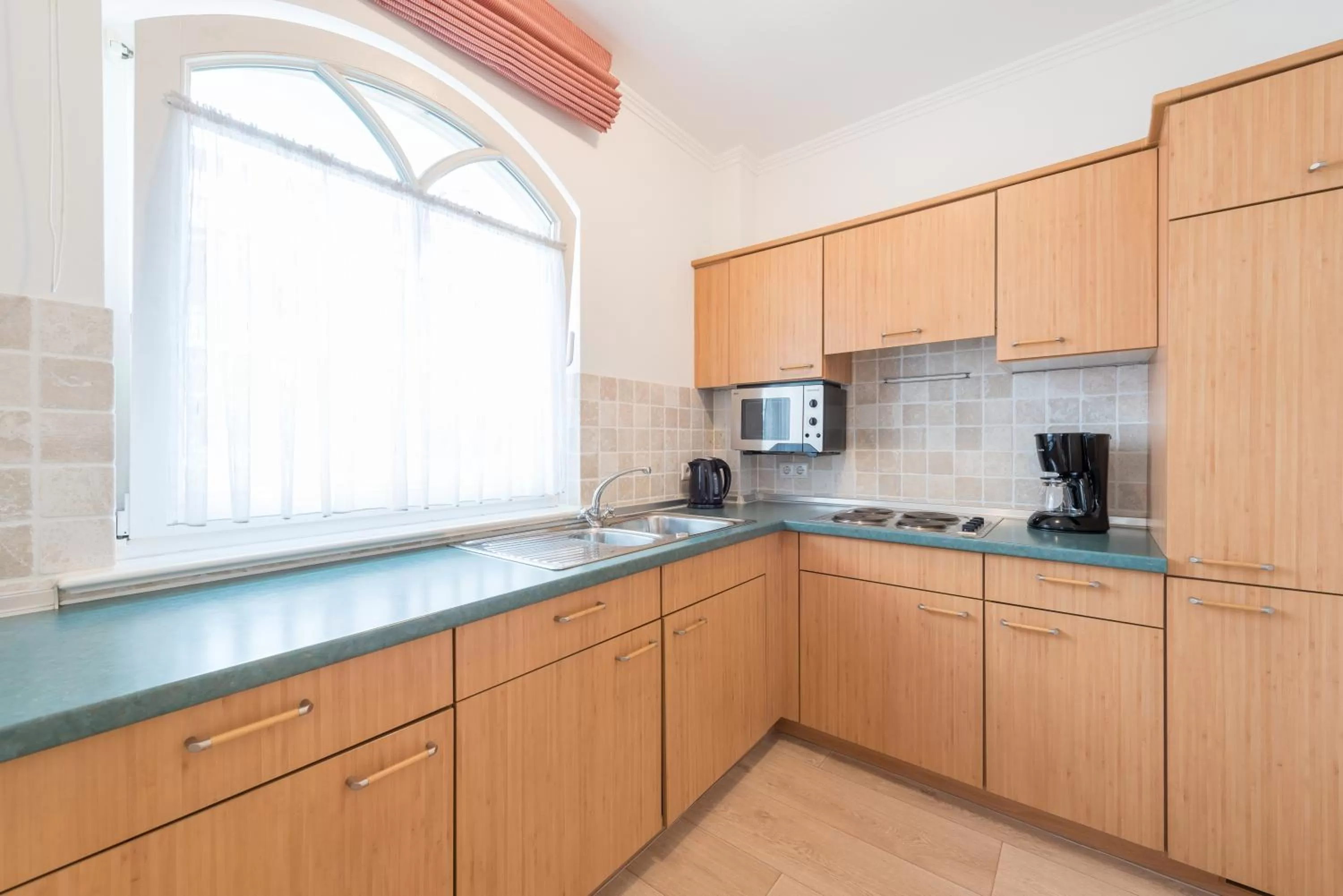 Kitchen or kitchenette in Strandhaus Belvedere