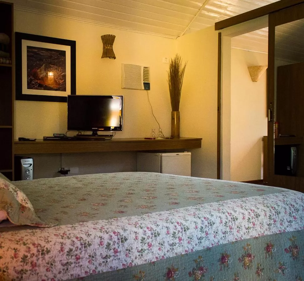 Bed in Pousada Vila Santa Barbara