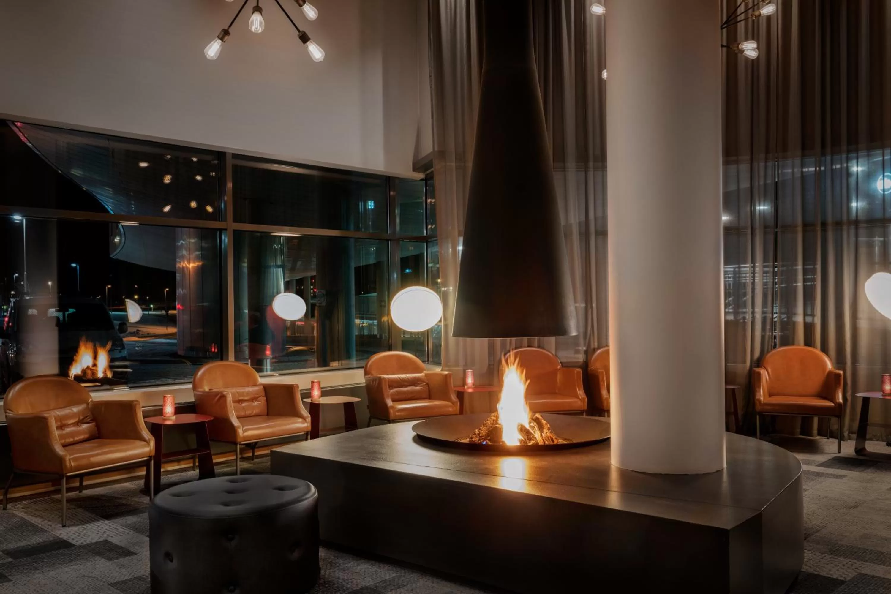 Lounge or bar in Radisson Blu Hotel, Trondheim Airport