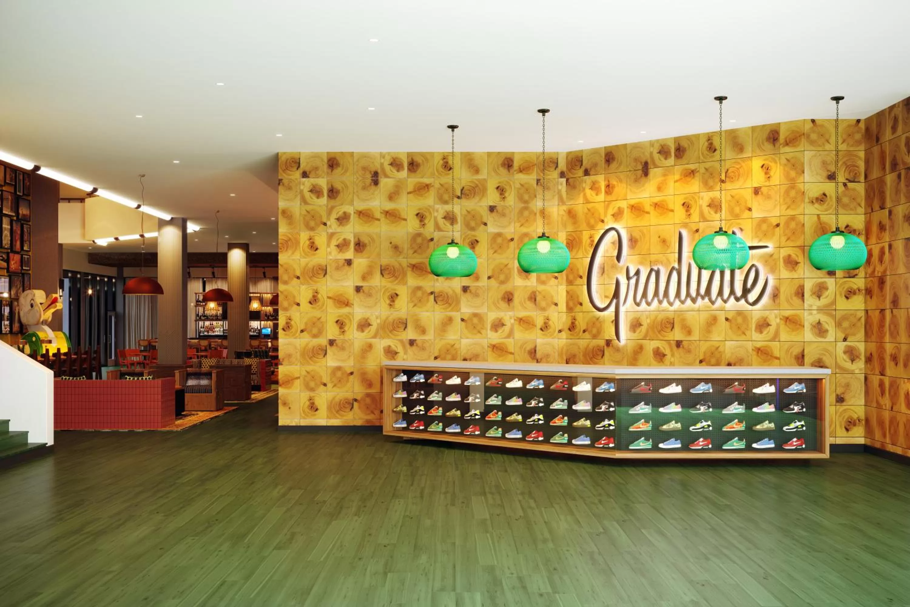 Lobby or reception in Graduate by Hilton Eugene