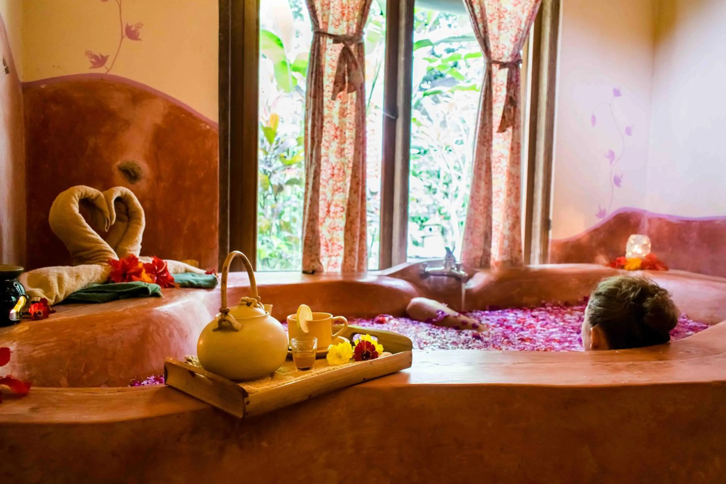 People in Swasti Eco Cottages