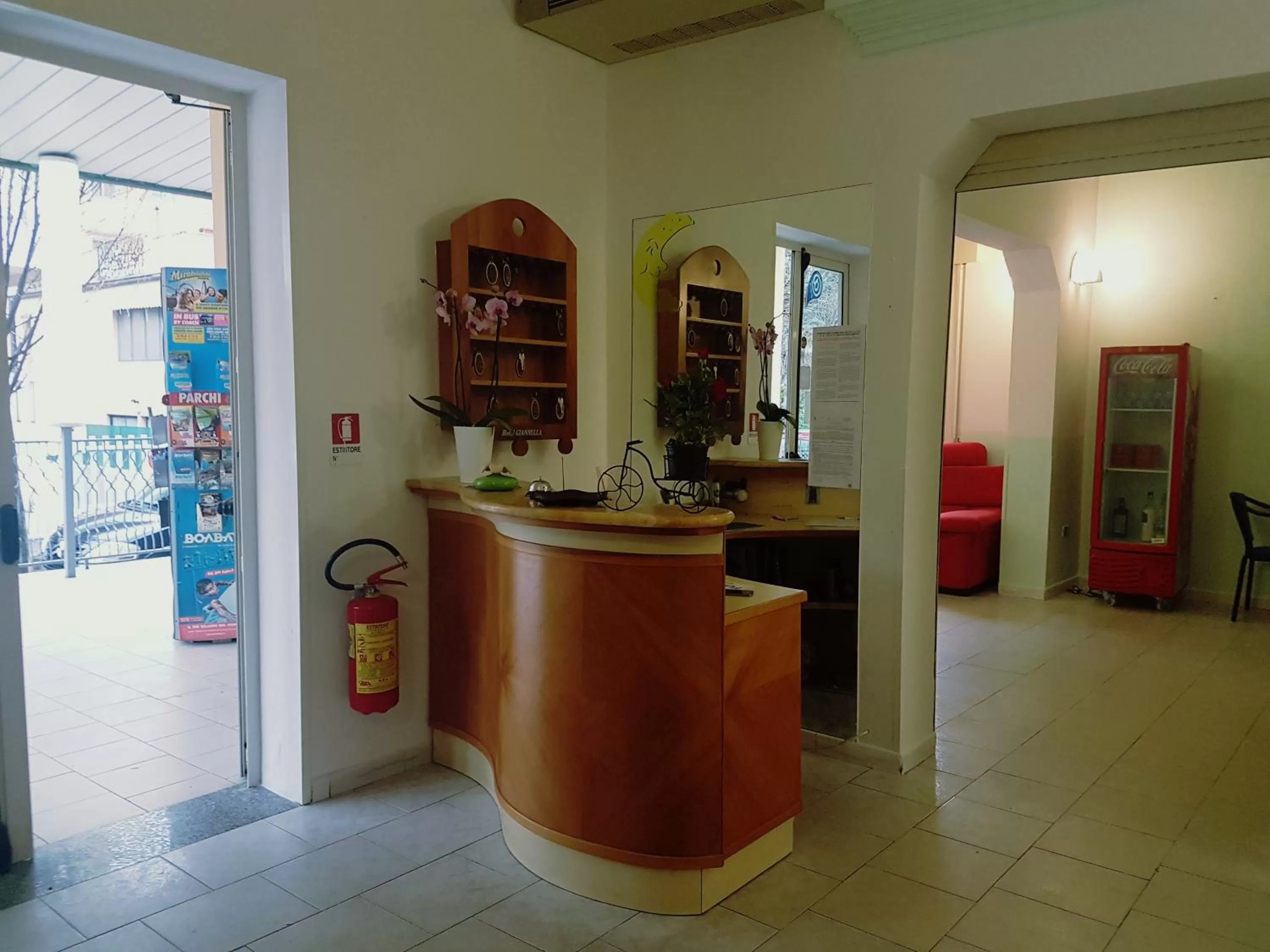 Lobby or reception in Hotel Giannella