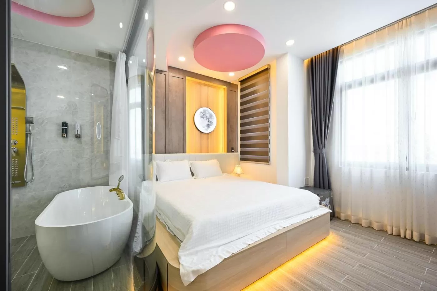 Bed in Lotus Airport Hotel Saigon