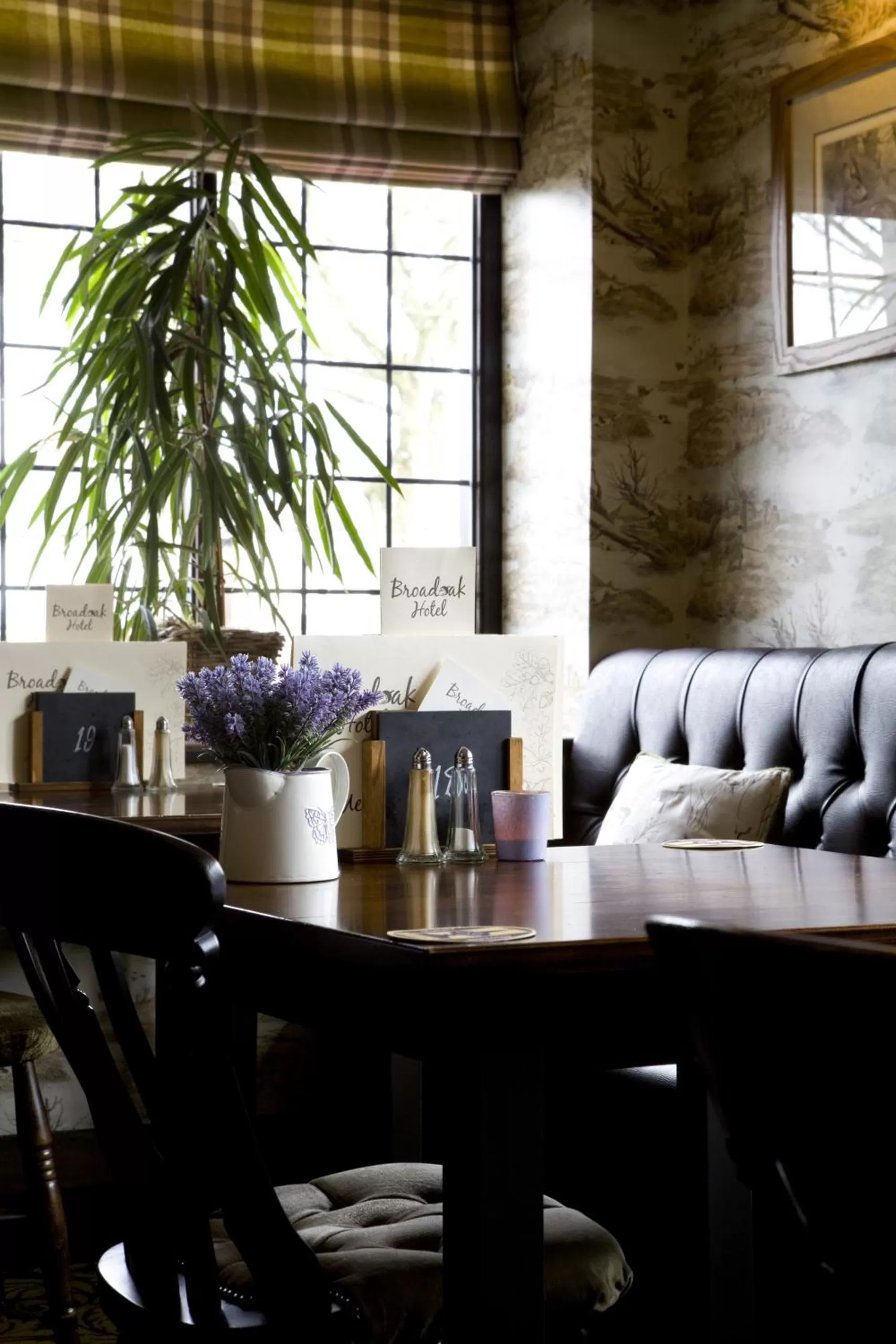 Dining area in The Broadoak