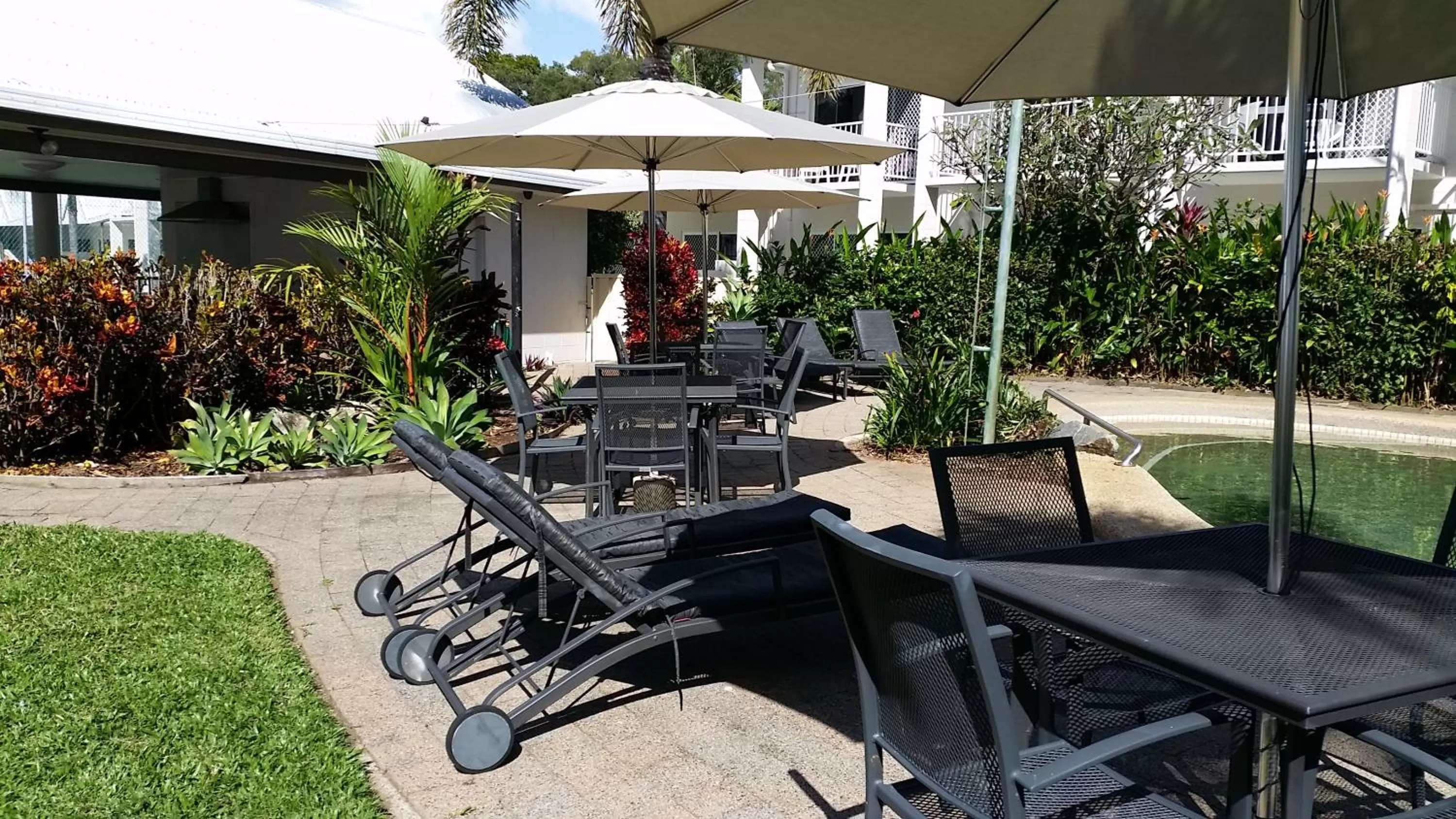 Seating area in TiTree Village Holiday Apartments