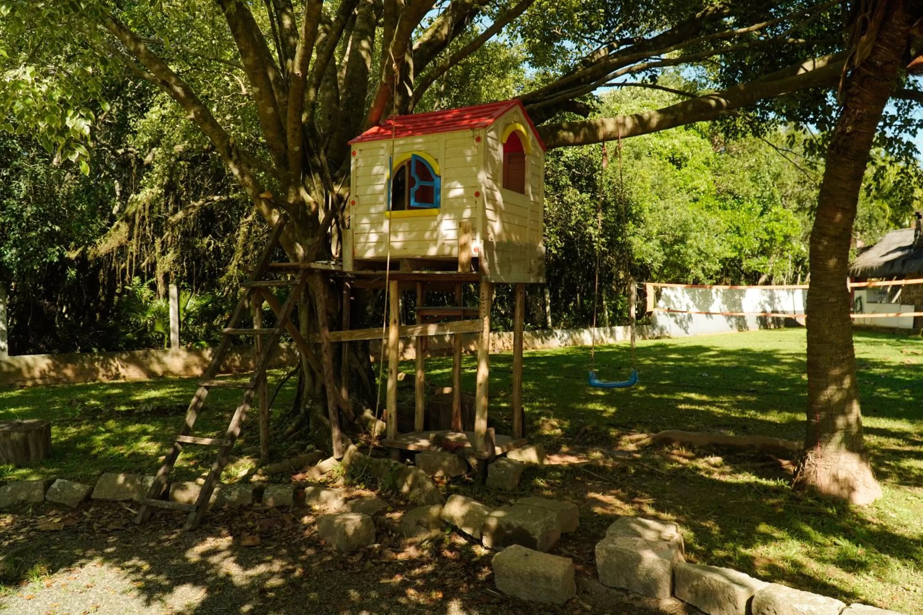 Children play ground, Property Building in Pousada Dunasol Floripa