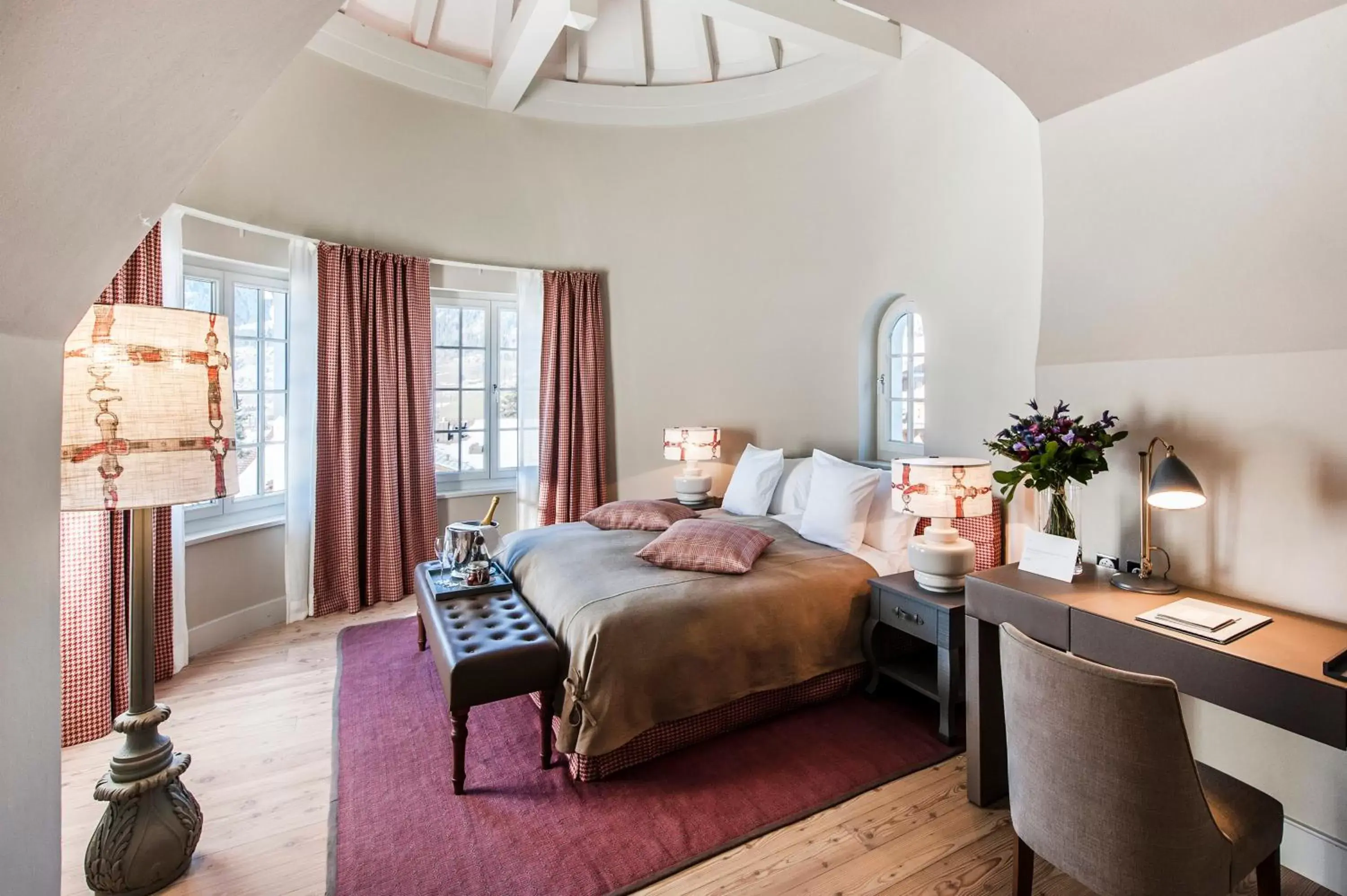 Double Room with Forest View - single occupancy in Le Grand Bellevue Double Room with Forest View - single occupancy in Le Grand Bellevue