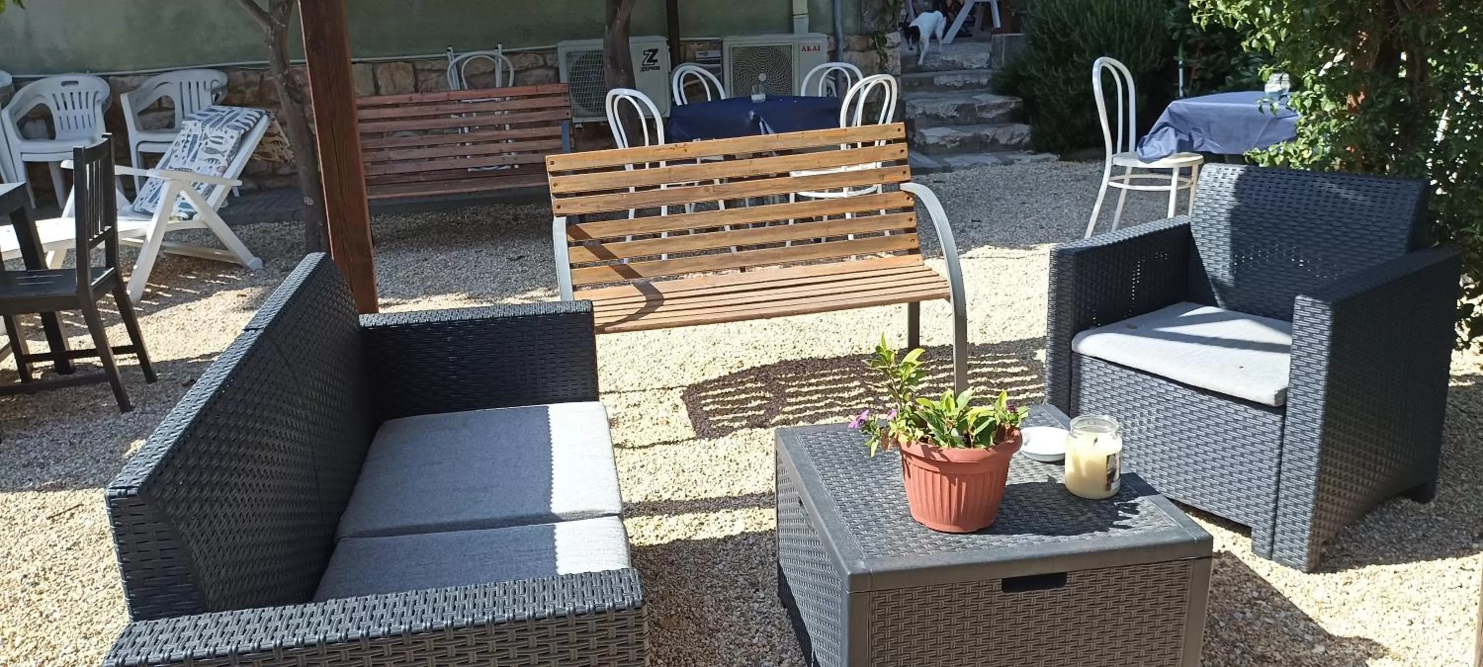 Garden view in Hotel VILLA ITALIA B&B