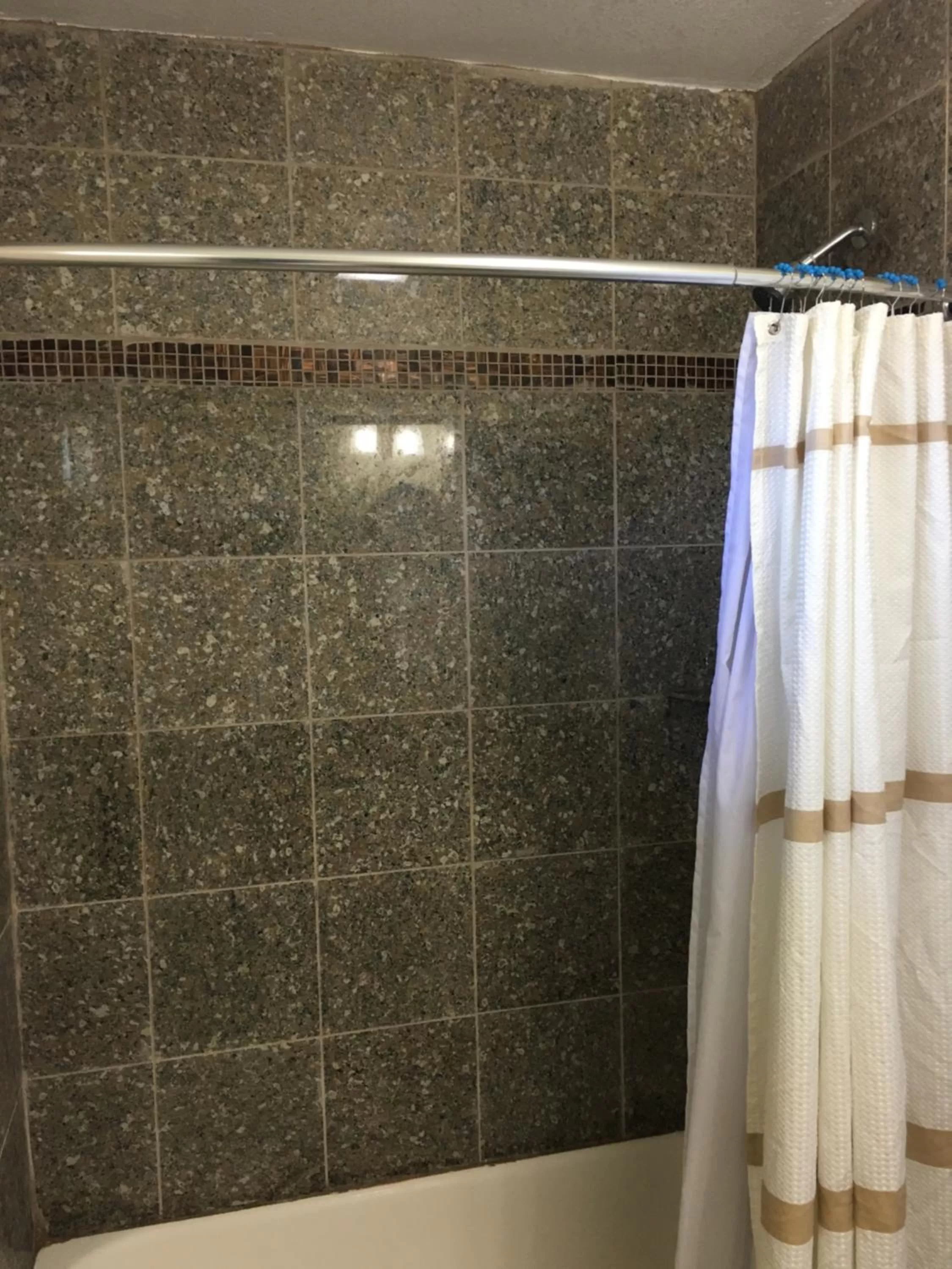 Shower in Wagon Wheel Motel