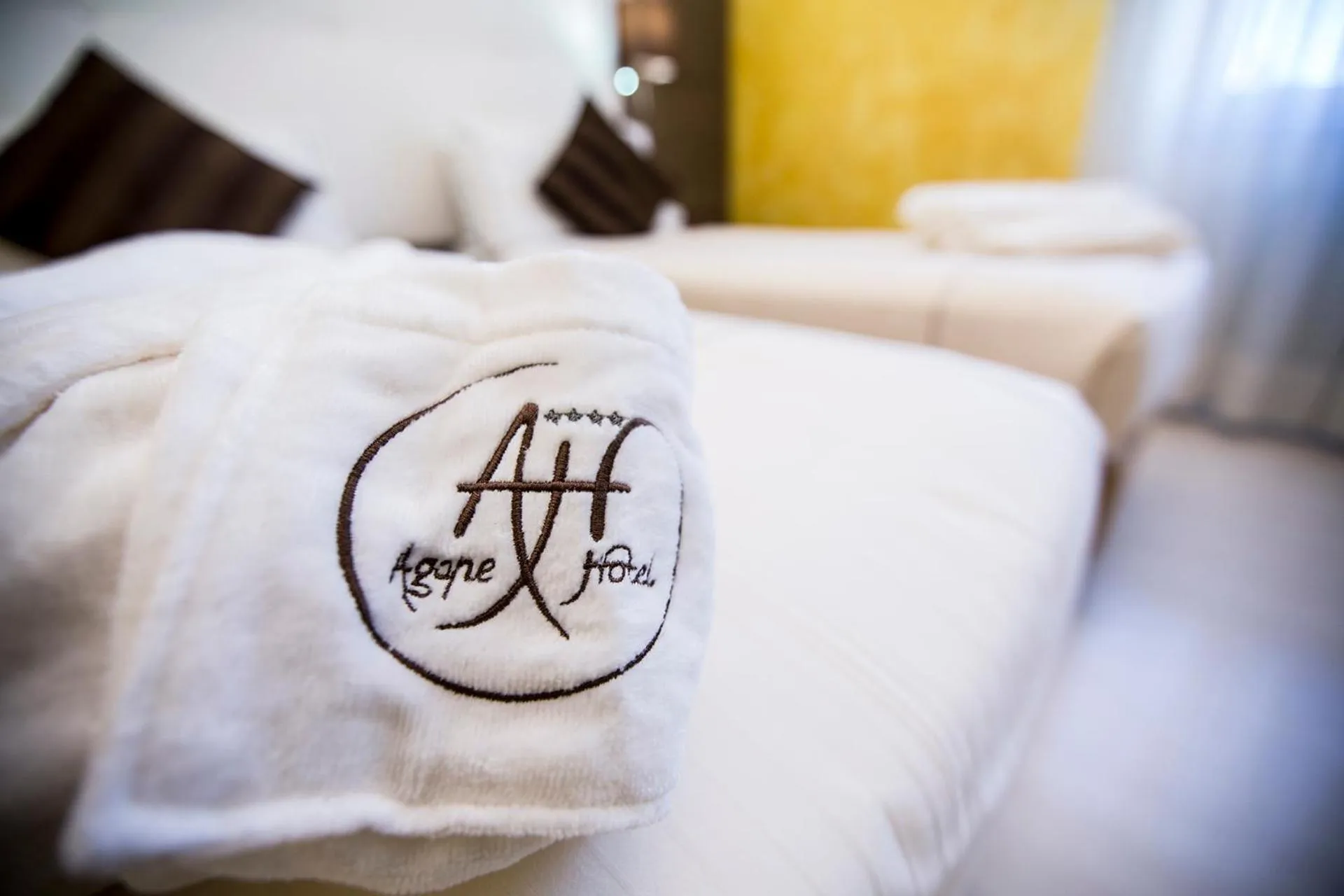 Logo/Certificate/Sign, Bed in Agape Hotel - AA Hotels