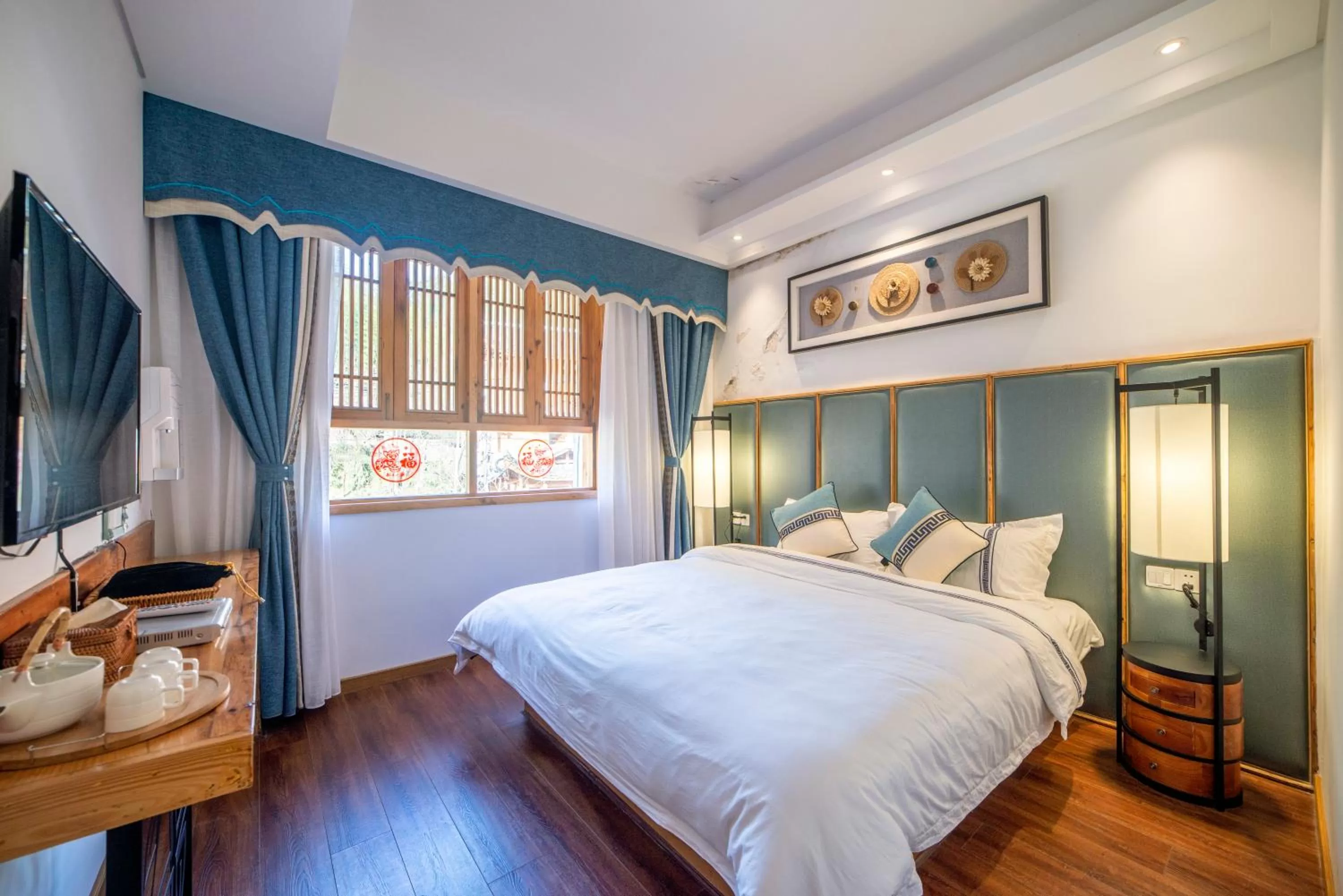 Bed in Yuelu Homestay