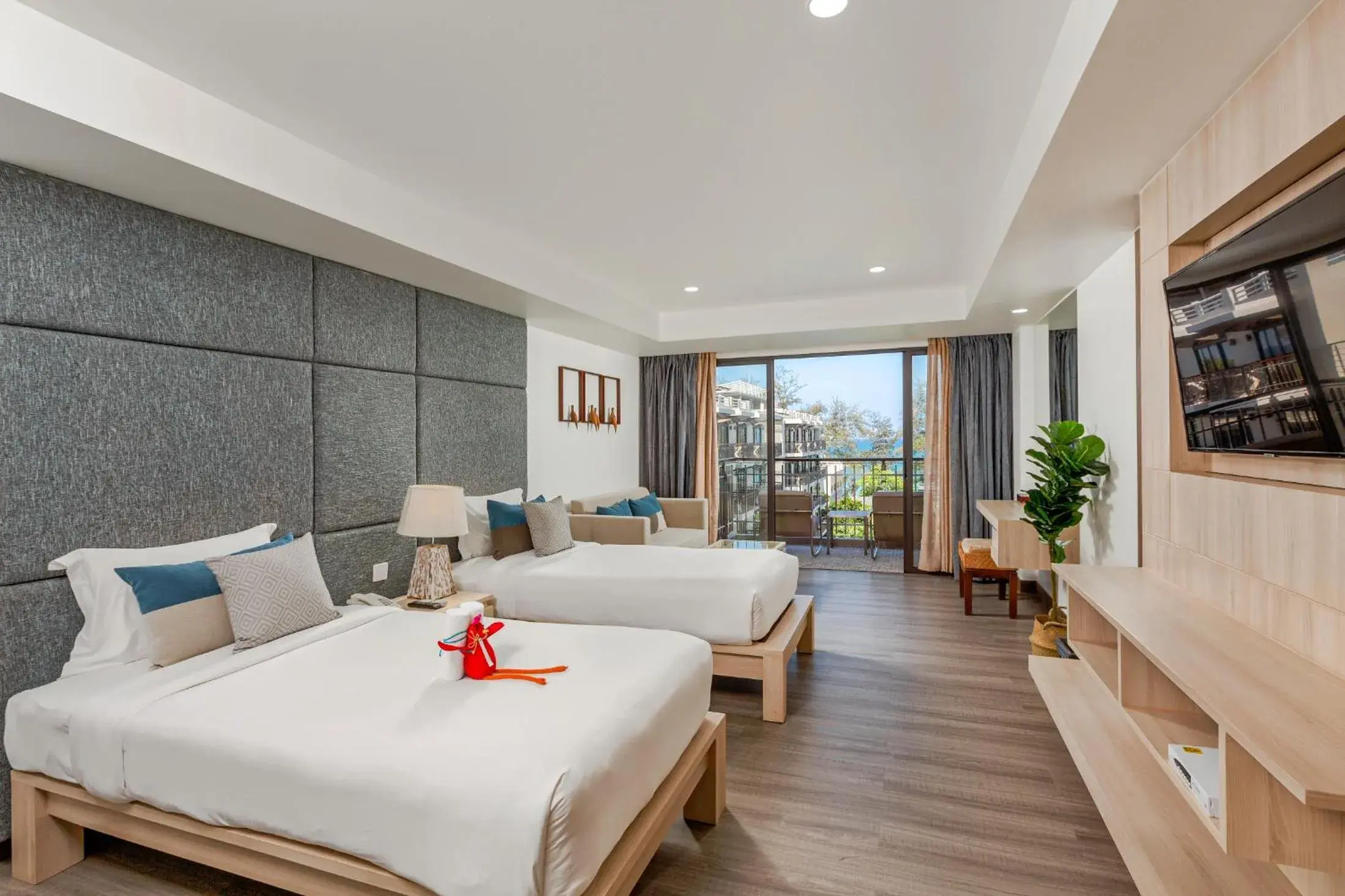 Deluxe Double or Twin Room with Pool View in Baan Laimai Beach Resort & Spa - SHA Extra Plus Deluxe Double or Twin Room with Pool View in Baan Laimai Beach Resort & Spa - SHA Extra Plus