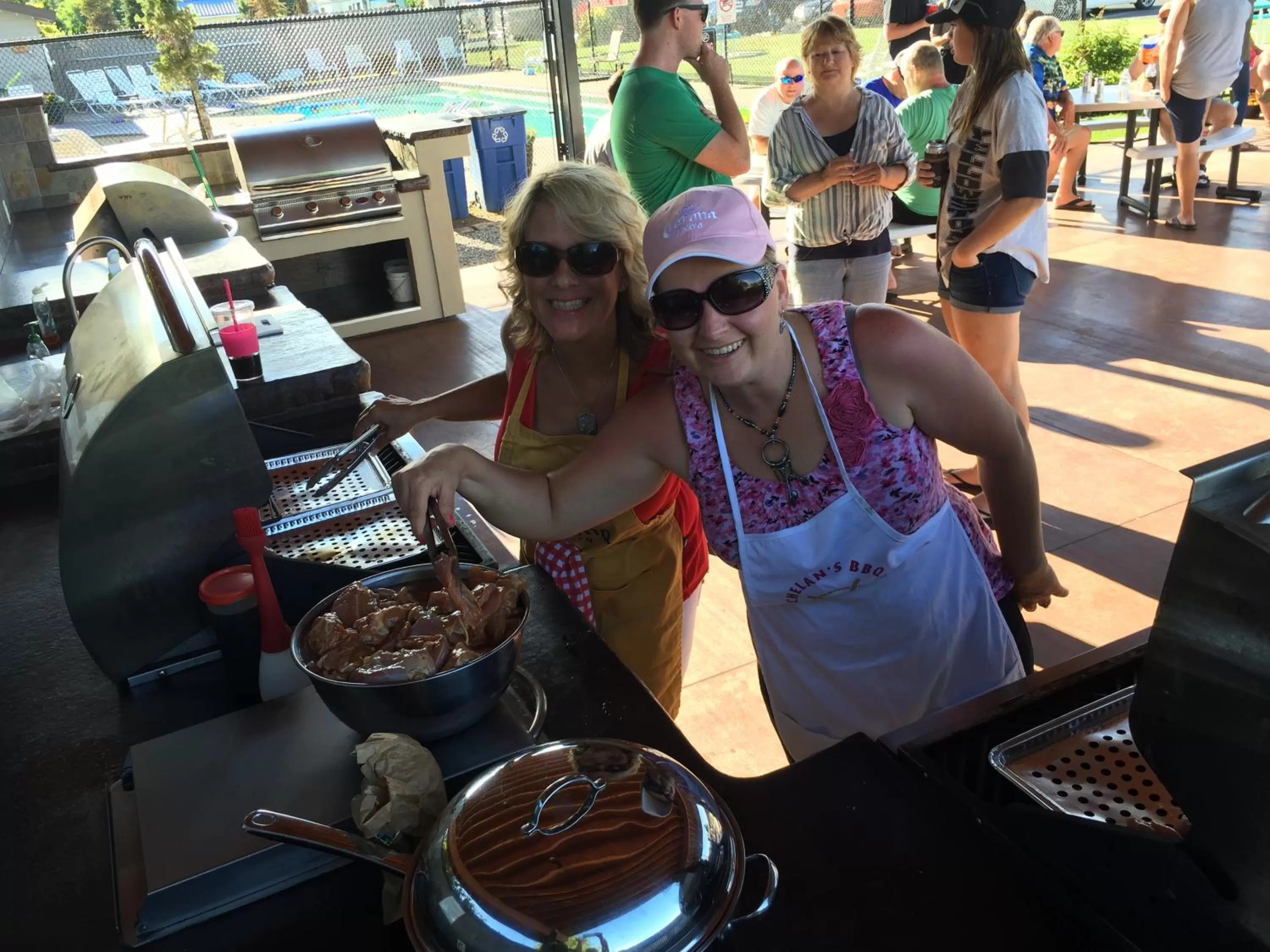 Patio in Mountain View Lodge