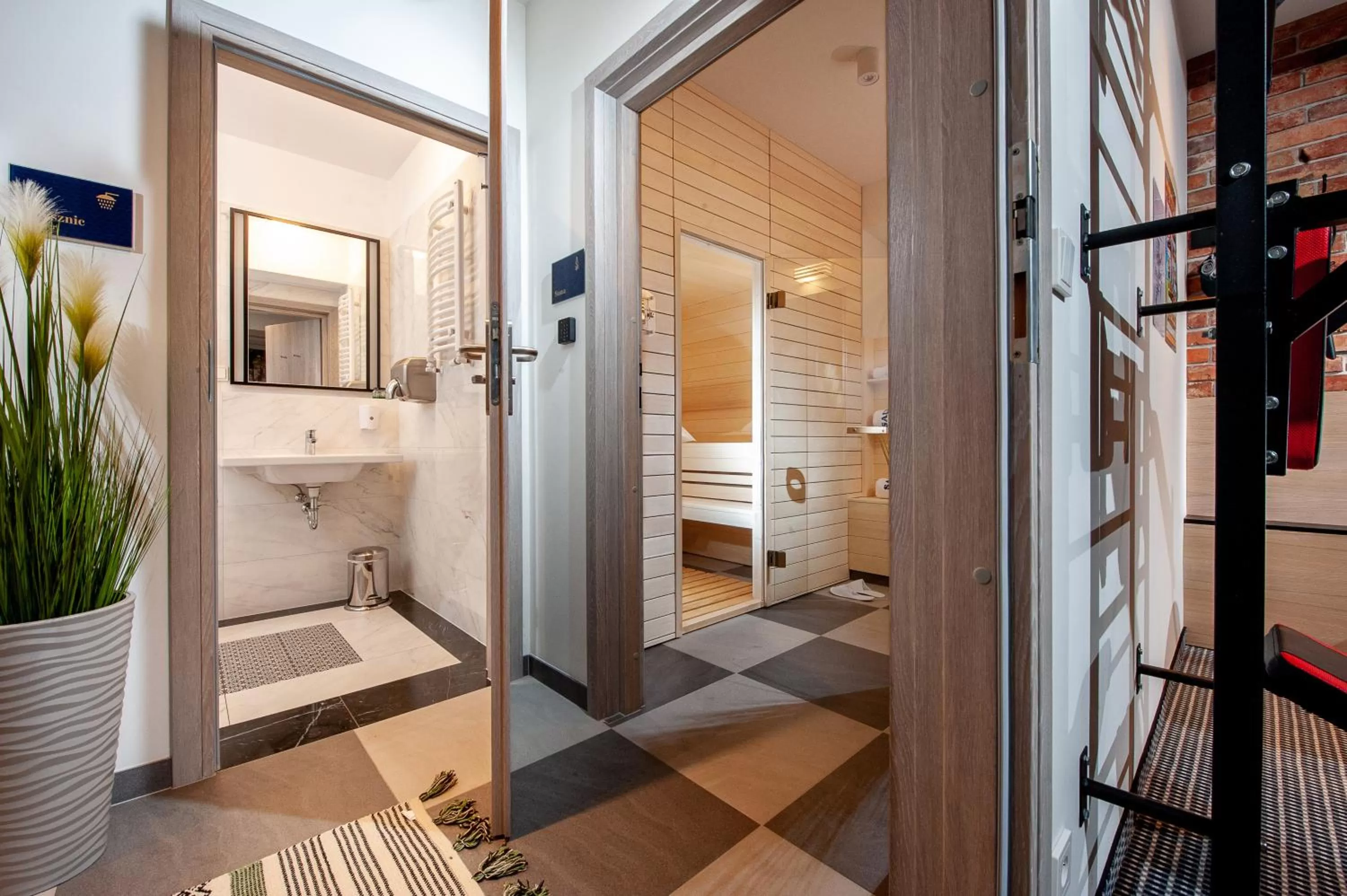 Sauna in Amber Design Residence