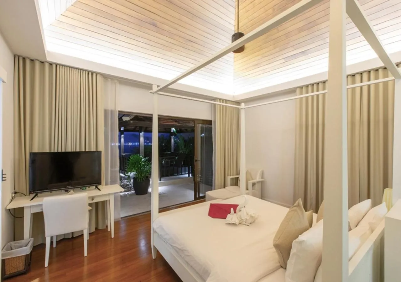 Bed in IndoChine Resort and Villas