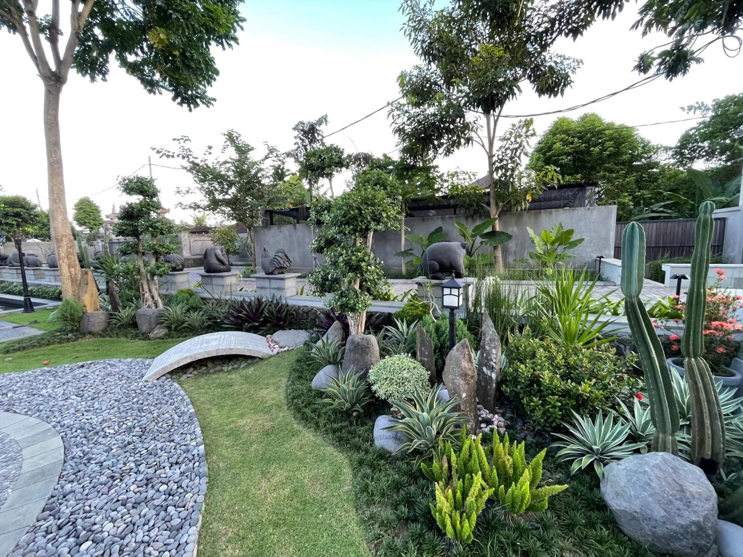 Garden in The Valerian Villa Ubud