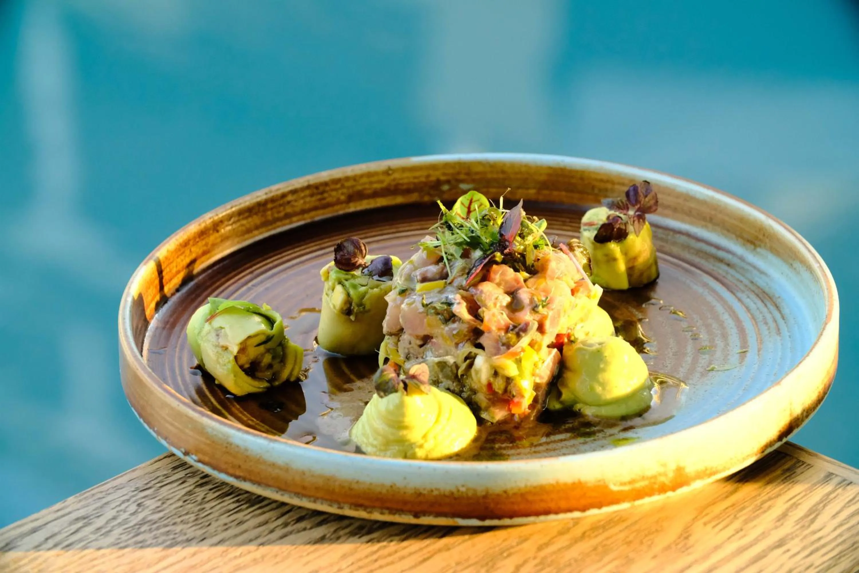 Restaurant/places to eat in Anthemion Suites and Villas