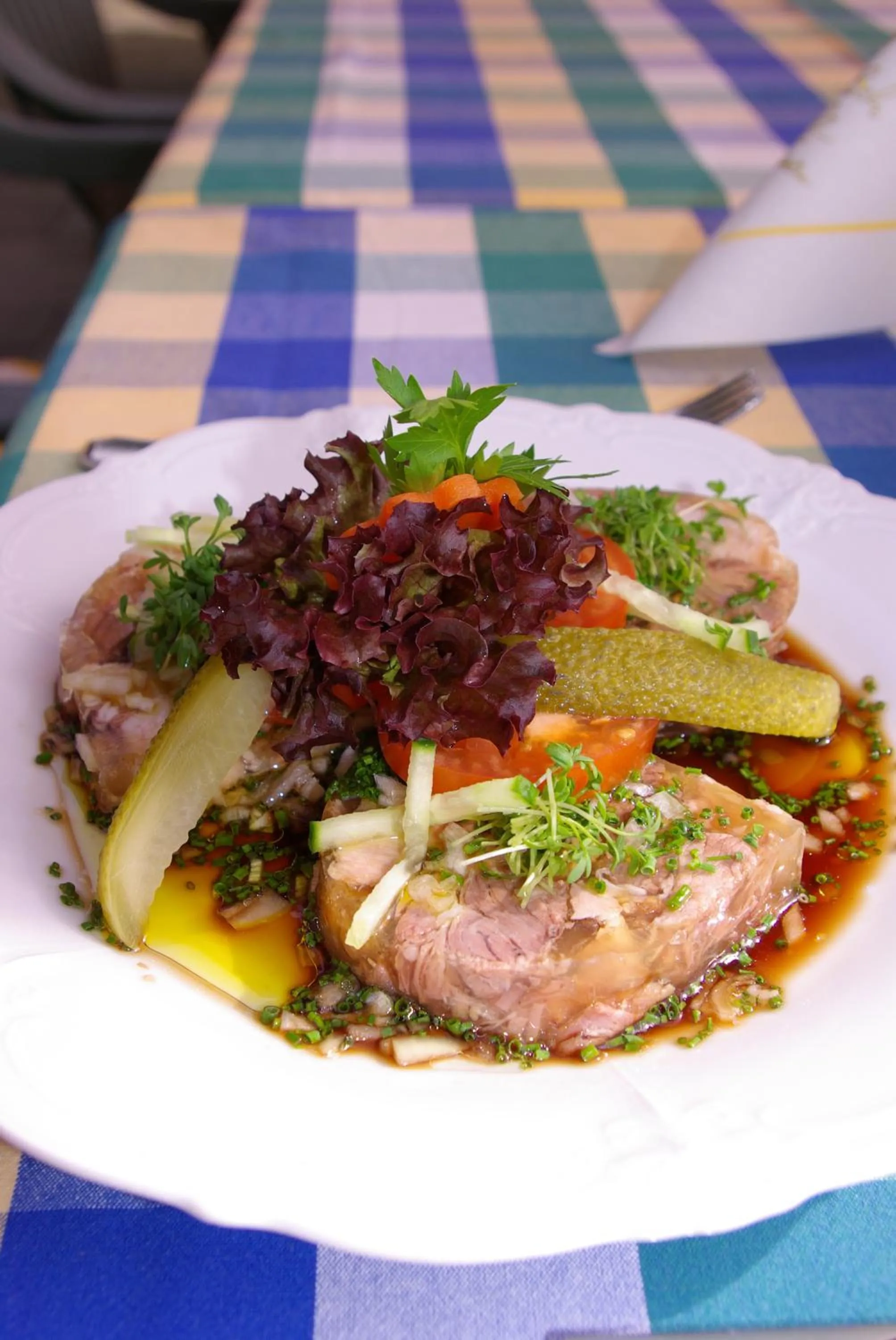 Food close-up in Flair Hotel Dobrachtal