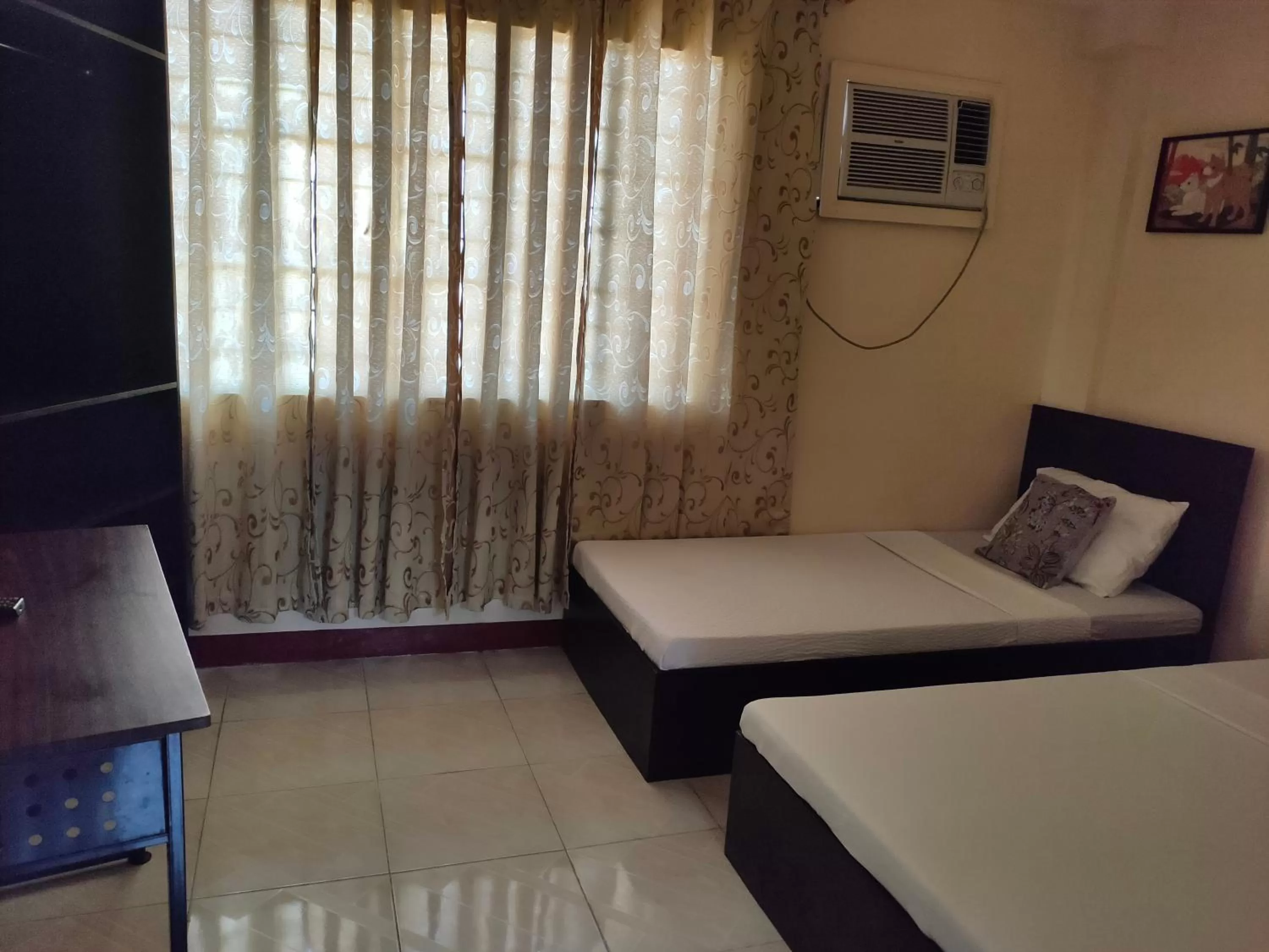 Bed in Fiesta Ballroom Hotel