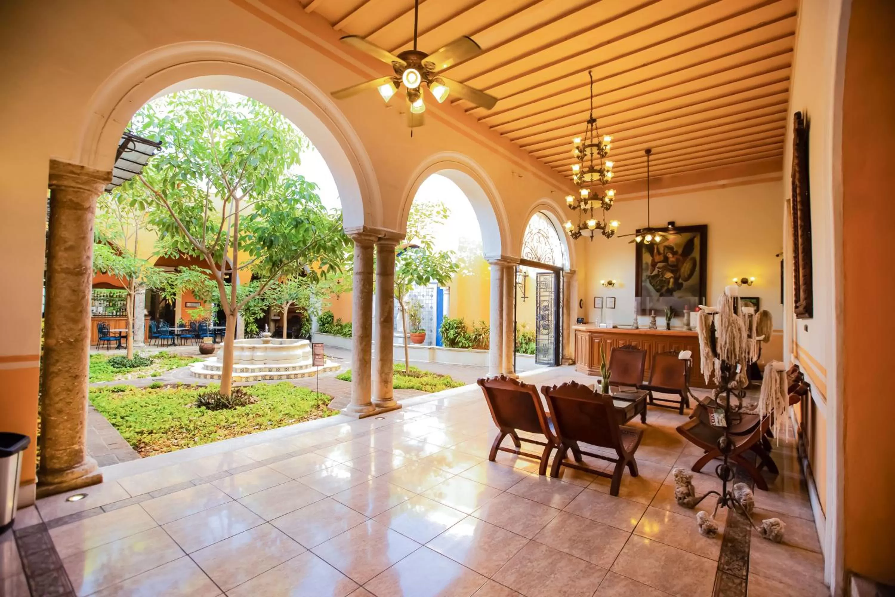 Lobby or reception in Hotel Boutique La Mision De Fray Diego