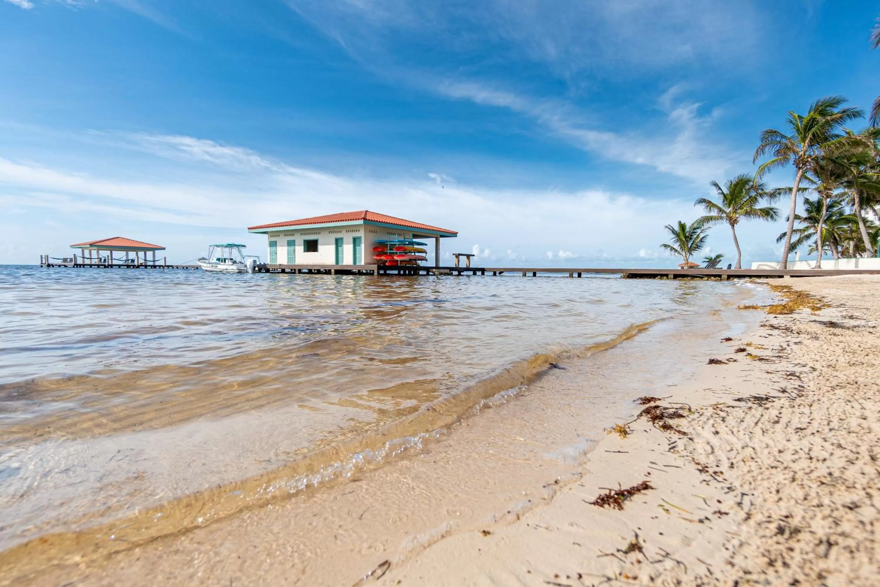 Beach in Belizean Shores Resort