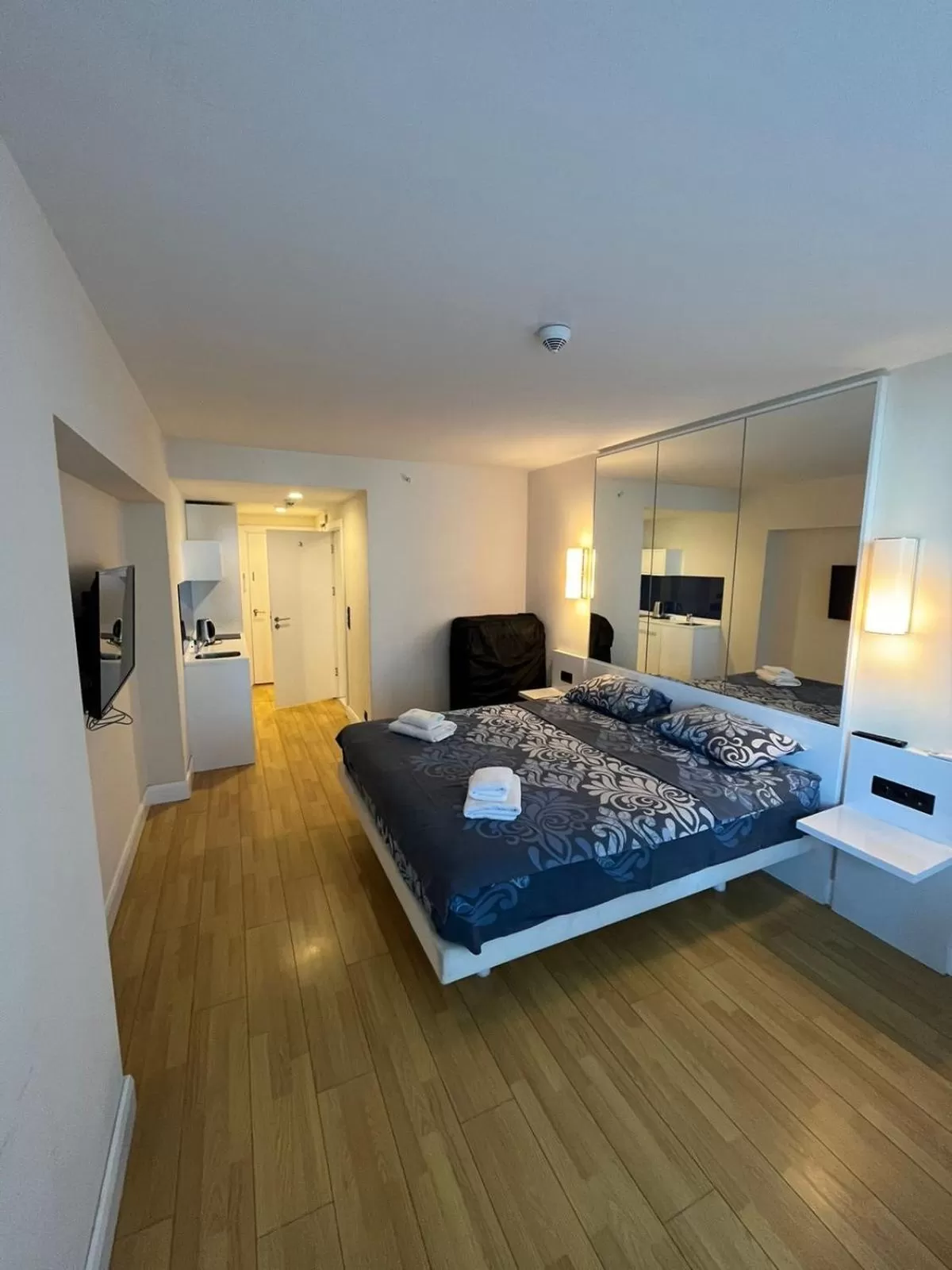 Bed in Batumi Orbi City Wonderful Sea View