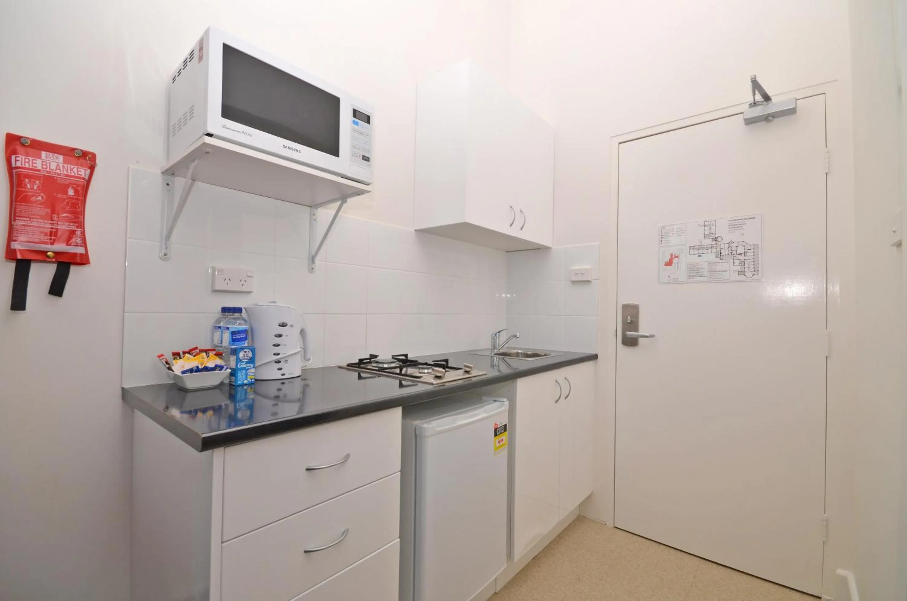 Kitchen or kitchenette in The Hallows Accommodation
