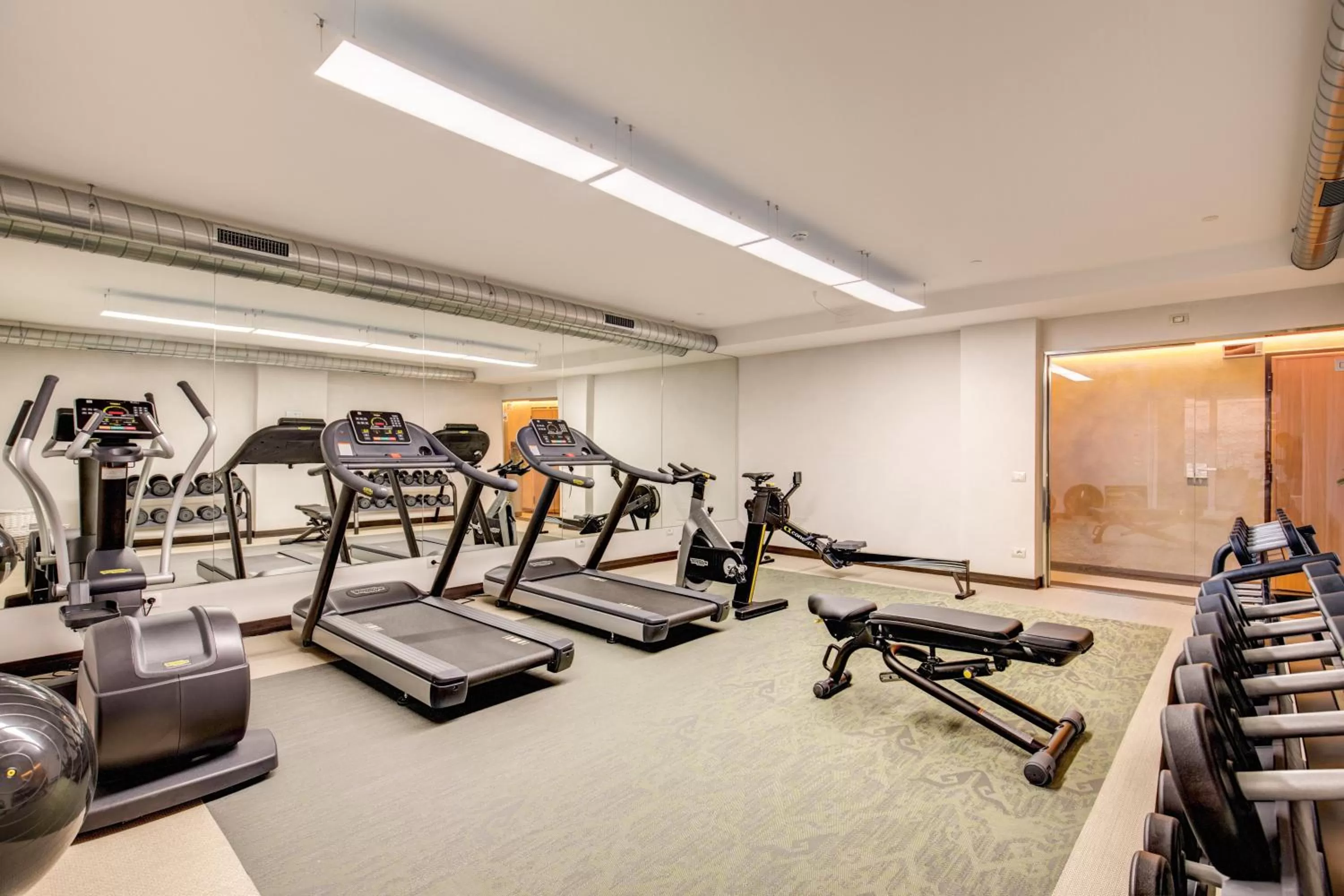 Fitness centre/facilities in Warmthotel