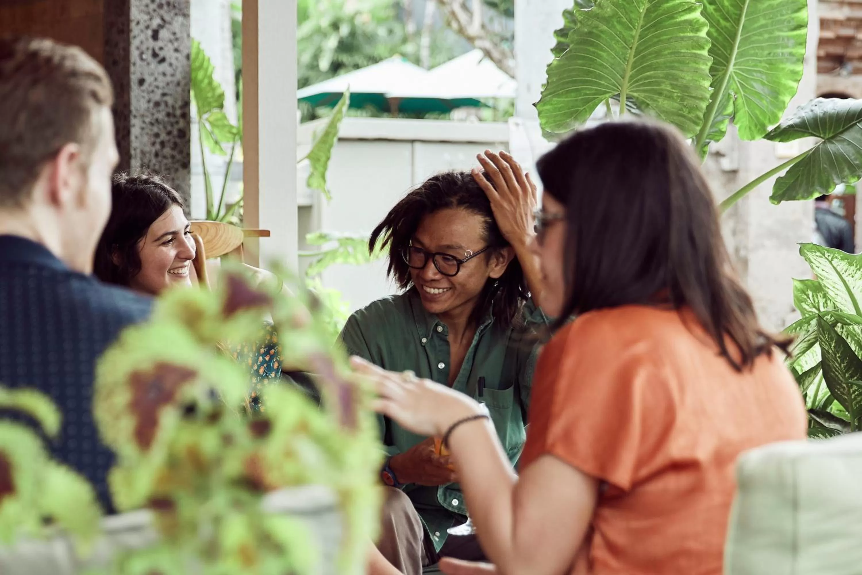 People in Outpost Ubud