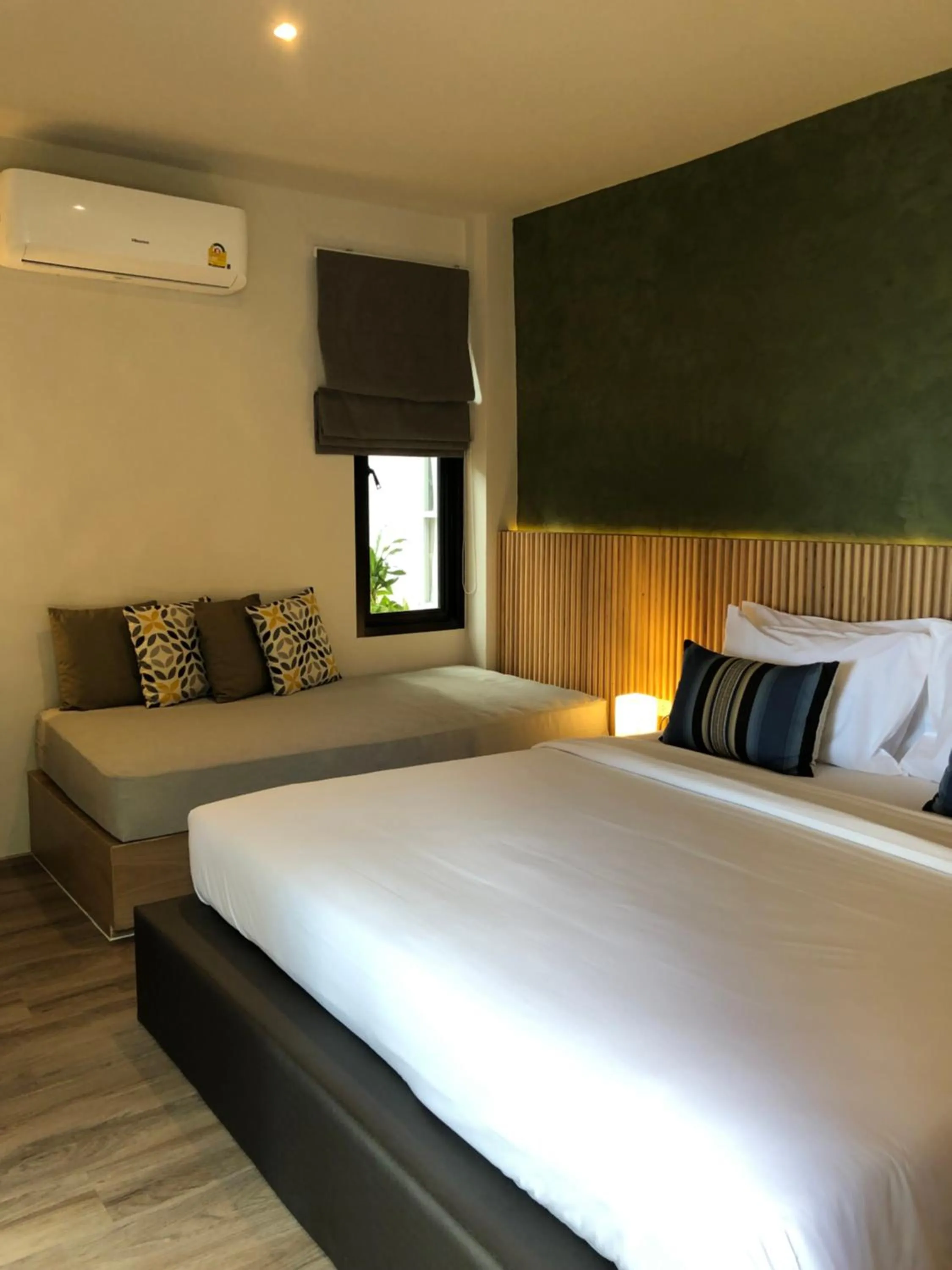 Living room, Bed in Punnpreeda Beach Resort - SHA Plus Certified