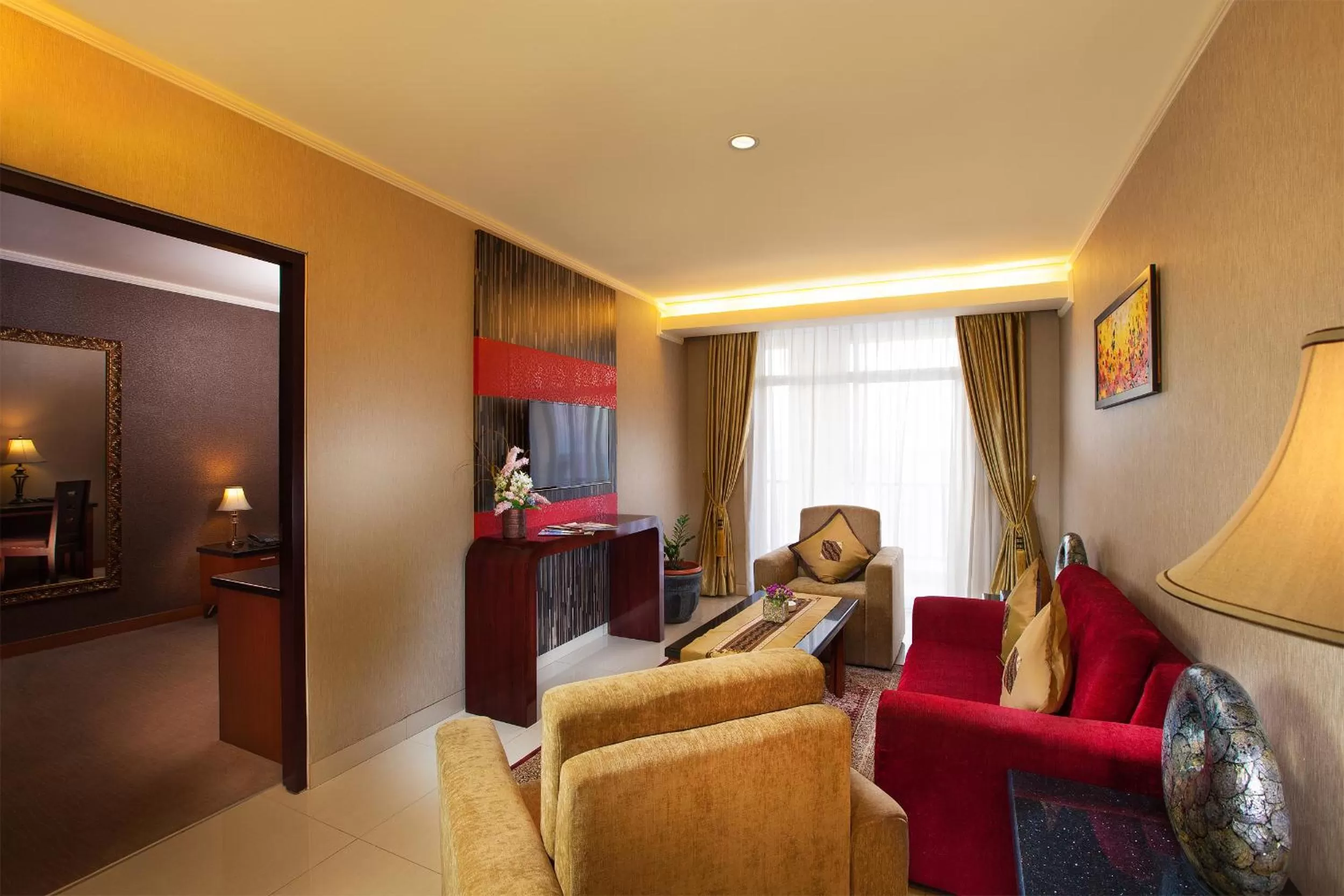 Living room in Lion Hotel & Plaza Manado